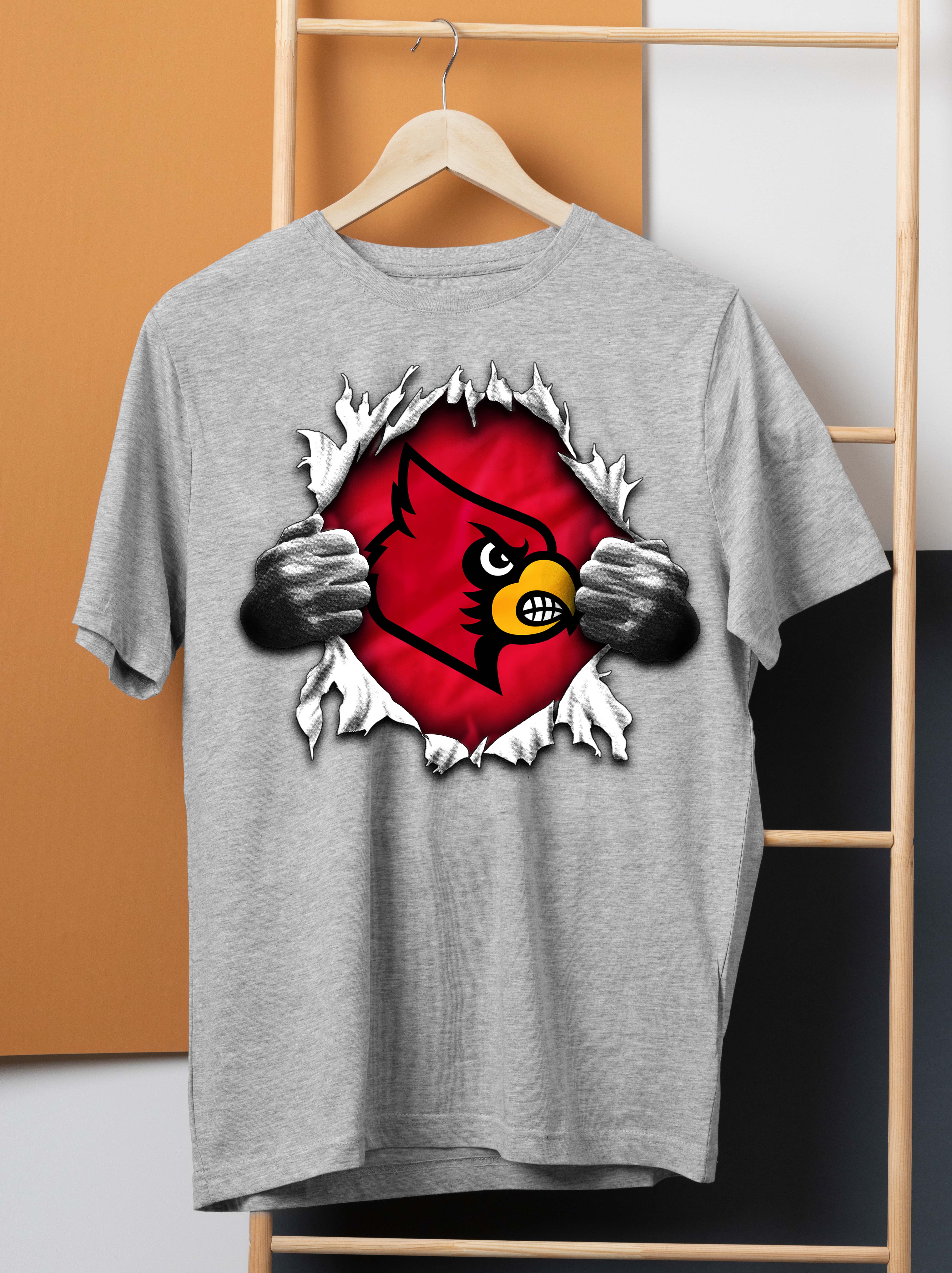 Louisville Cardinals NCAA Team Superman Shirt PT50750