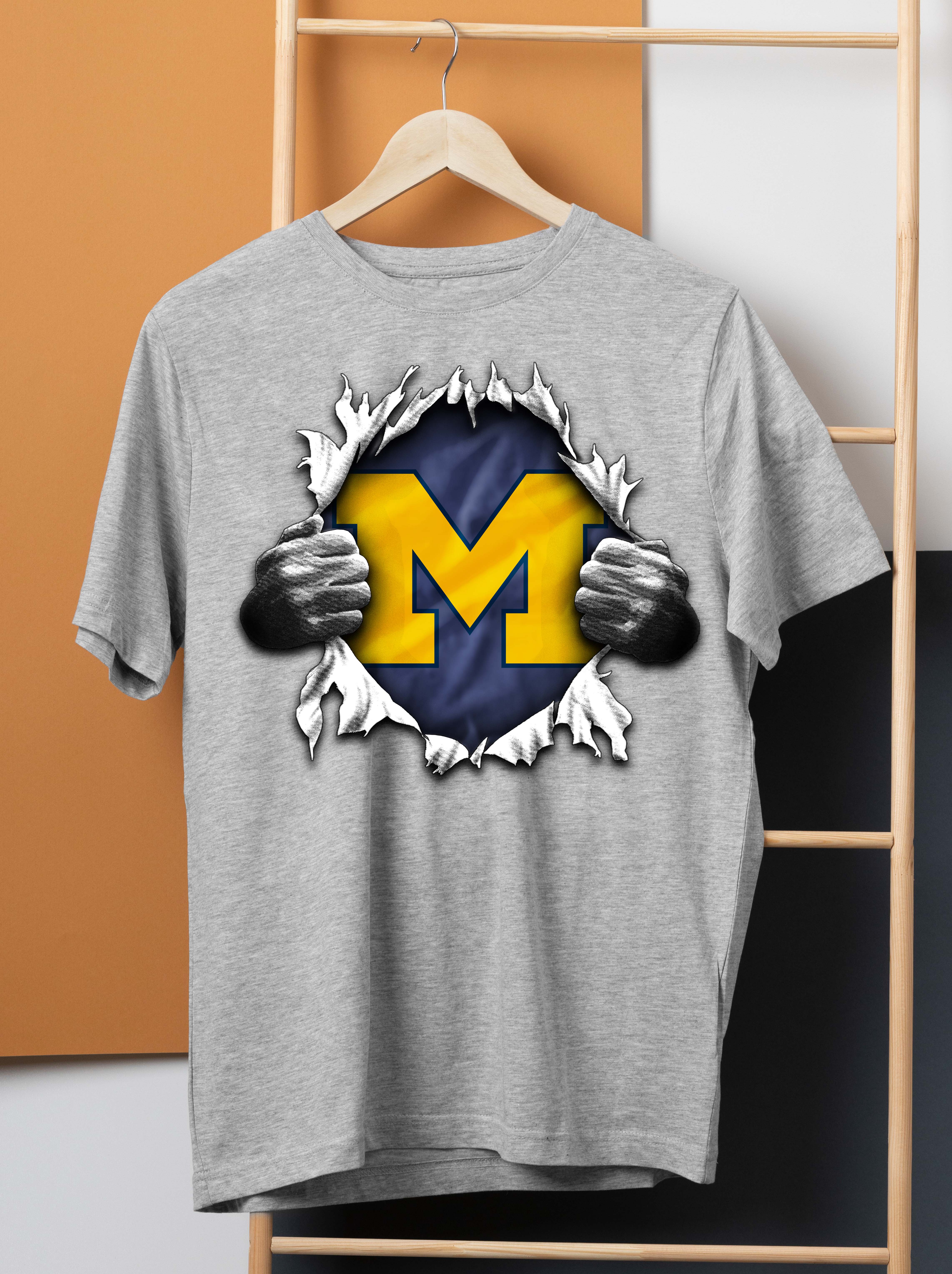 Michigan Wolverines NCAA Team Superman Shirt PT50752