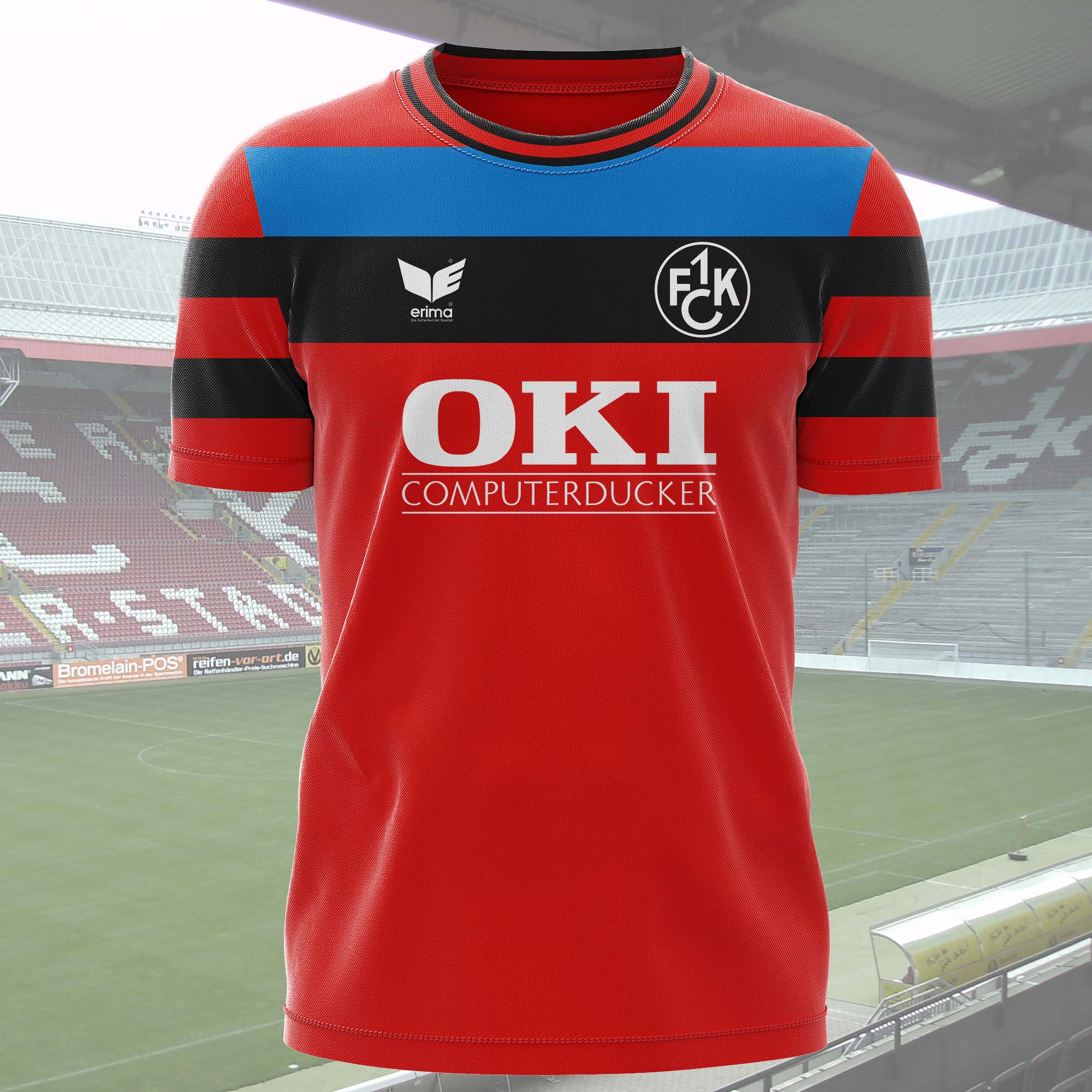 1. FC Kaiserslautern 1989- 1990 Home Retro Shirt PT50767