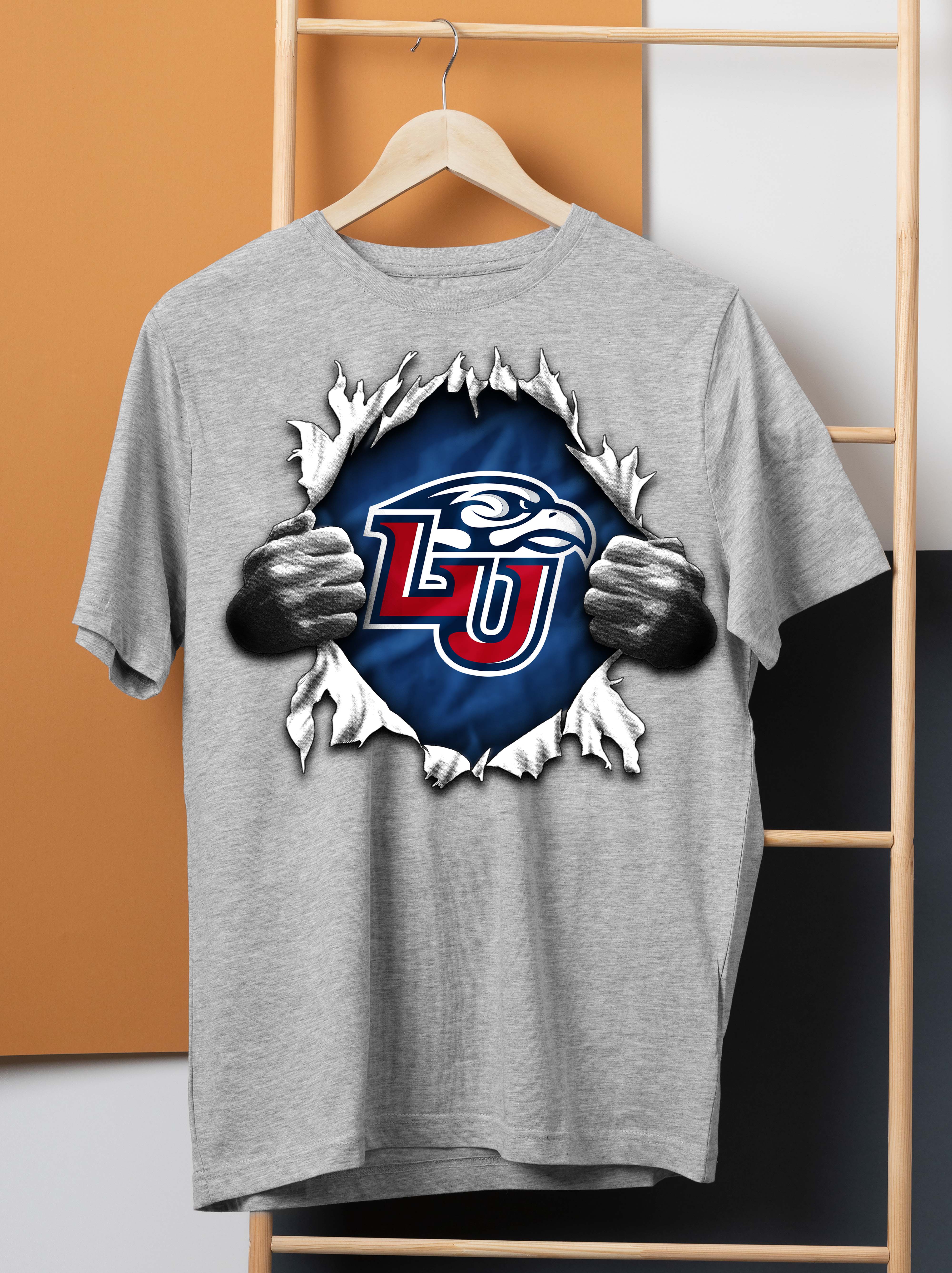 Liberty Flames NCAA Team Superman Shirt PT50789