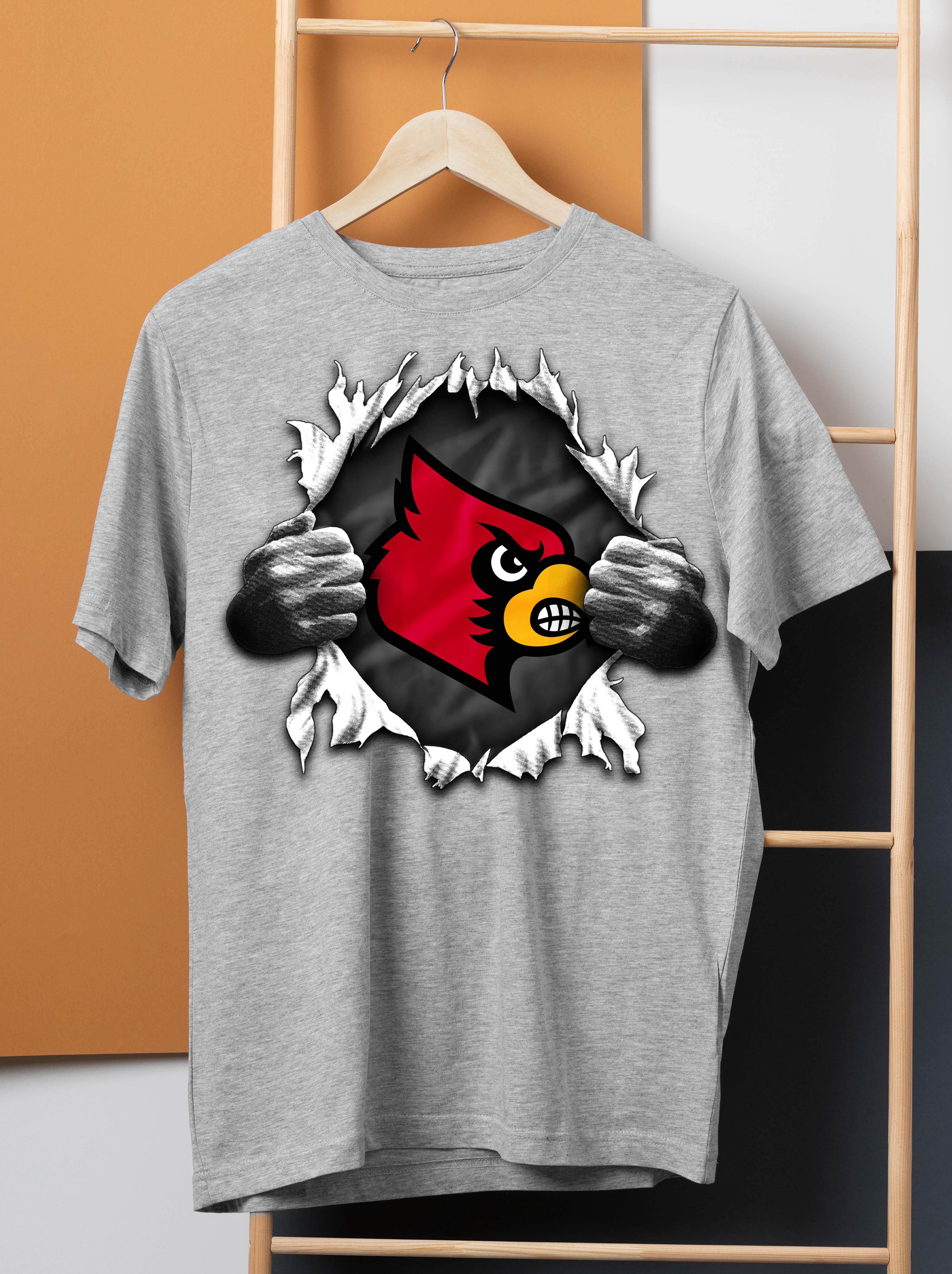 Louisville Cardinals NCAA Team Superman Shirt PT50790