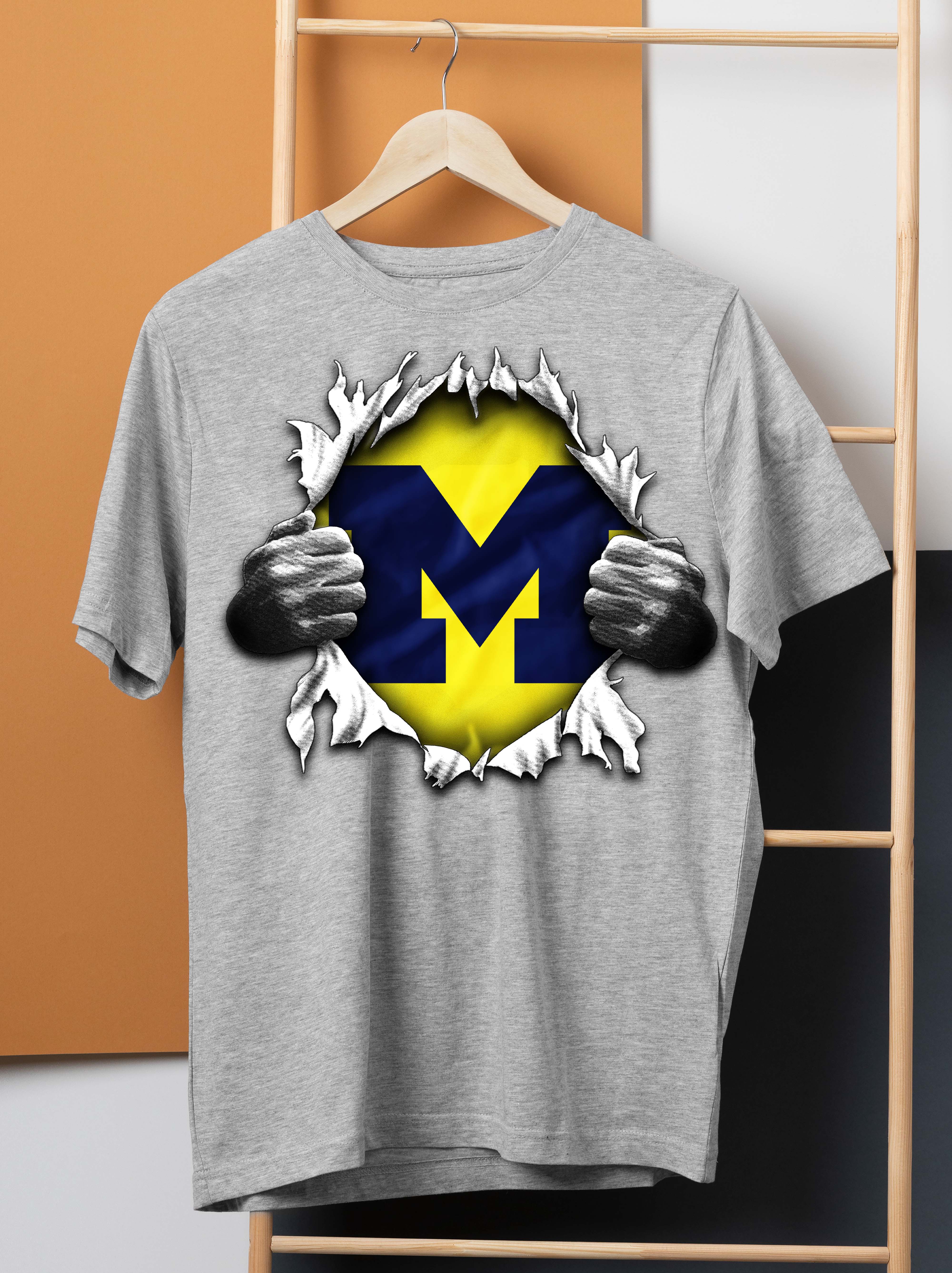 Michigan Wolverines NCAA Team Superman Shirt PT50792