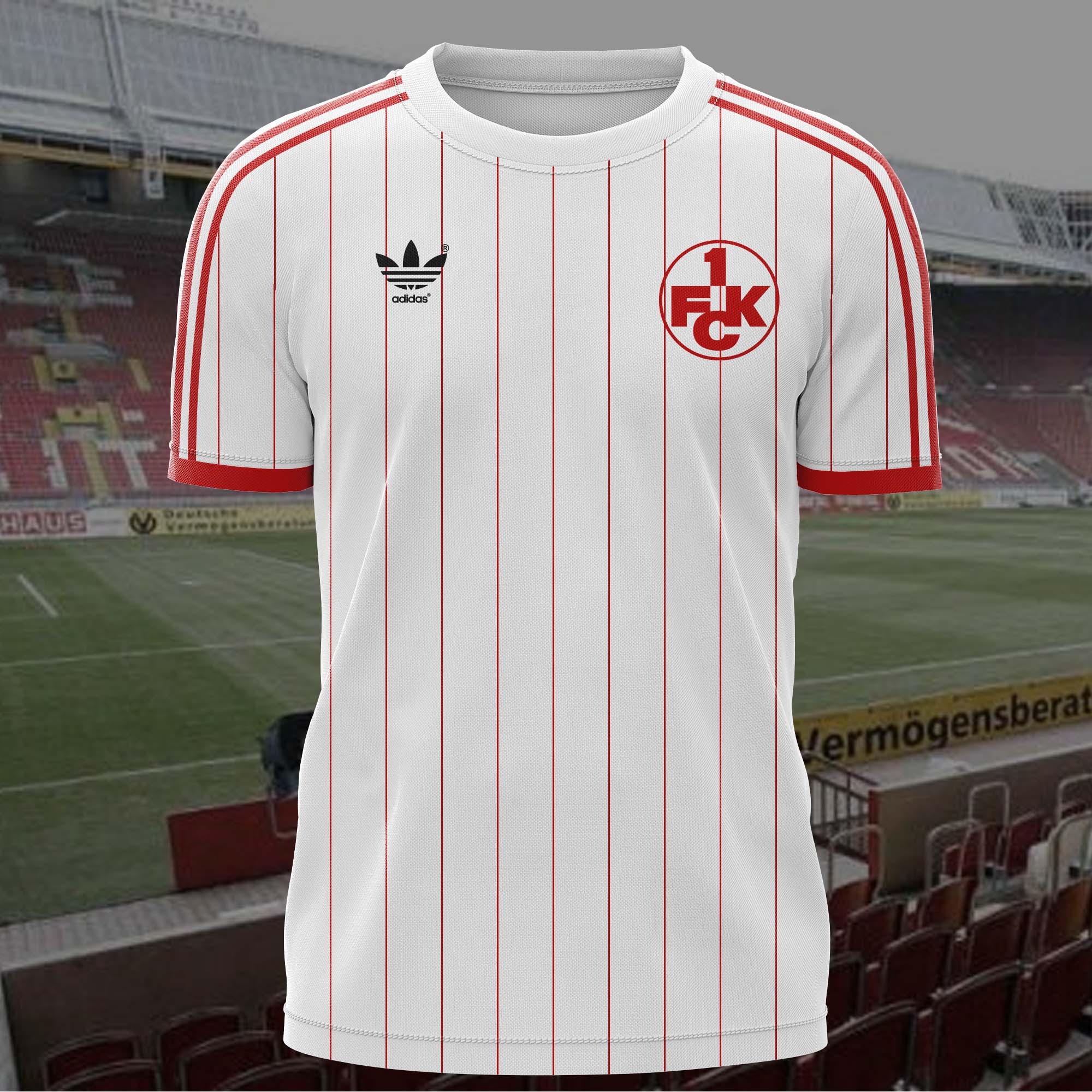1 FC Kaiserslautern 1981- 1982 Retro Shirt PT50842