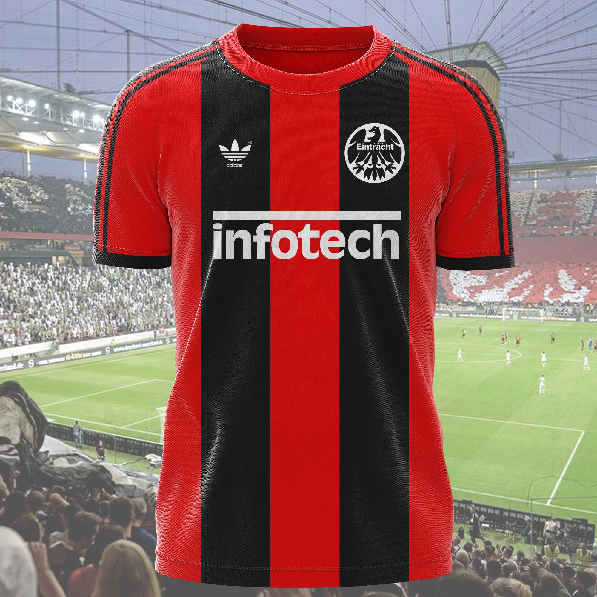 Eintracht Frankfurt 1981- 1982 Retro Shirt PT50849