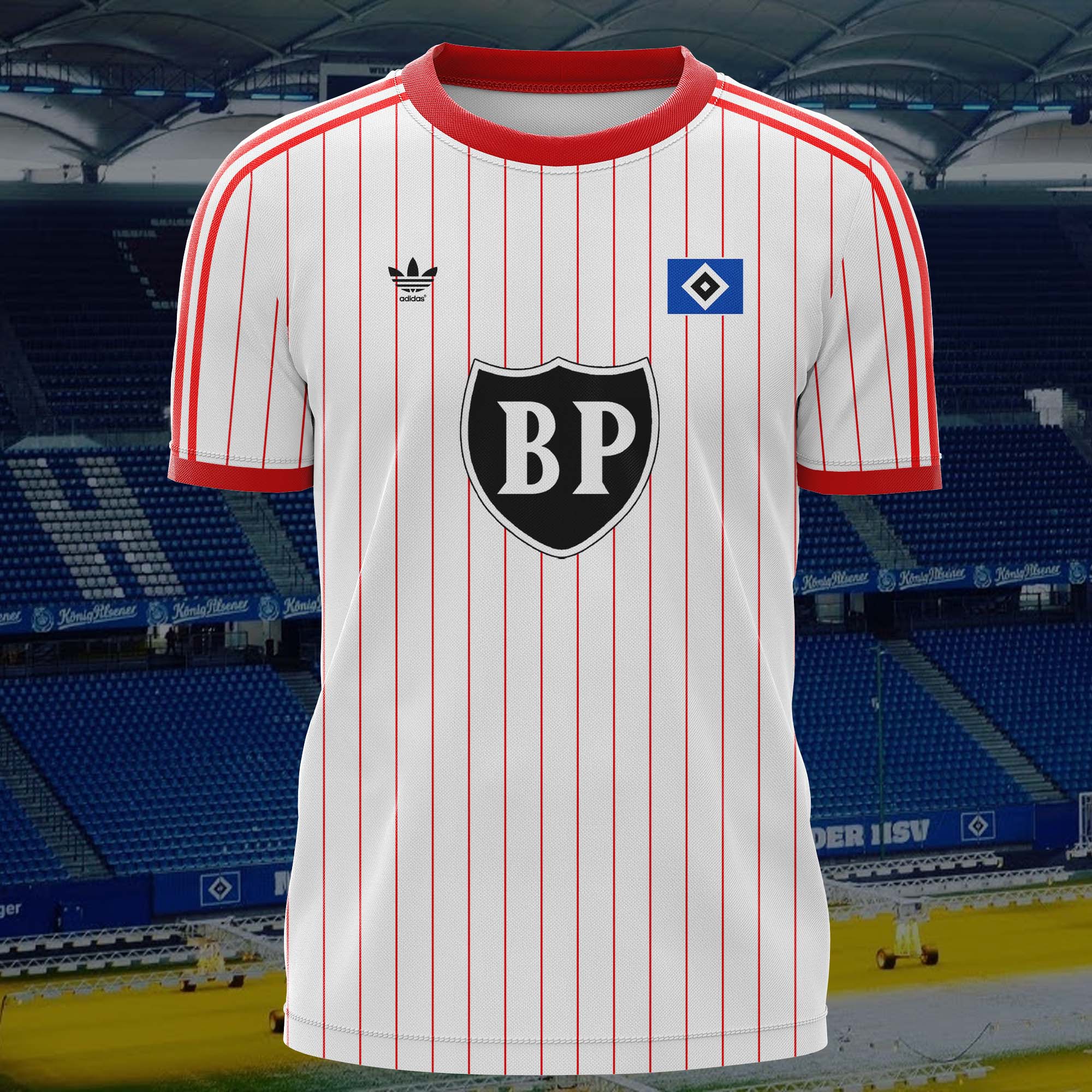Hamburger SV 1981- 1982 Retro Shirt PT50851