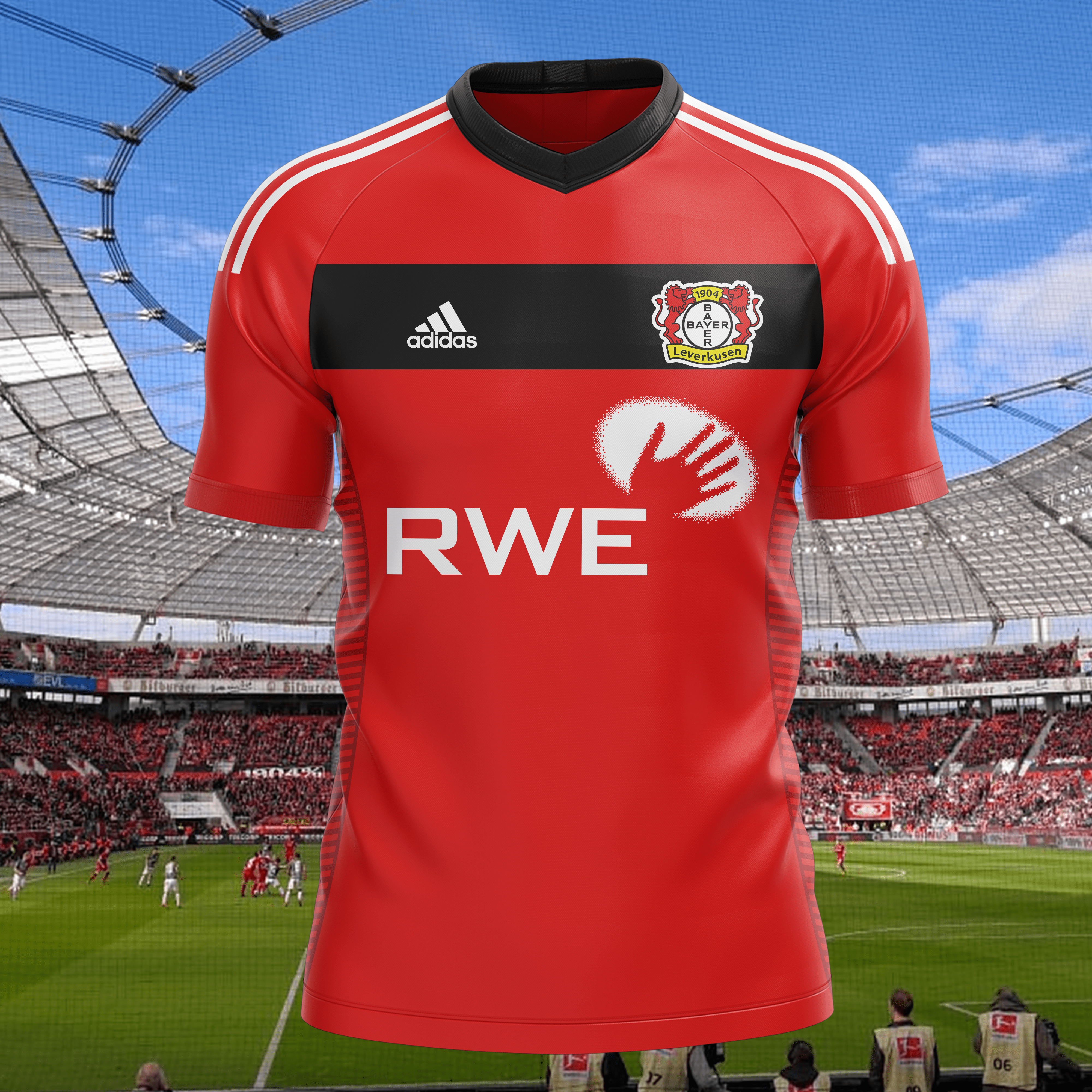 Bayer 04 Leverkusen 2003-04 Retro Shirt PT53035