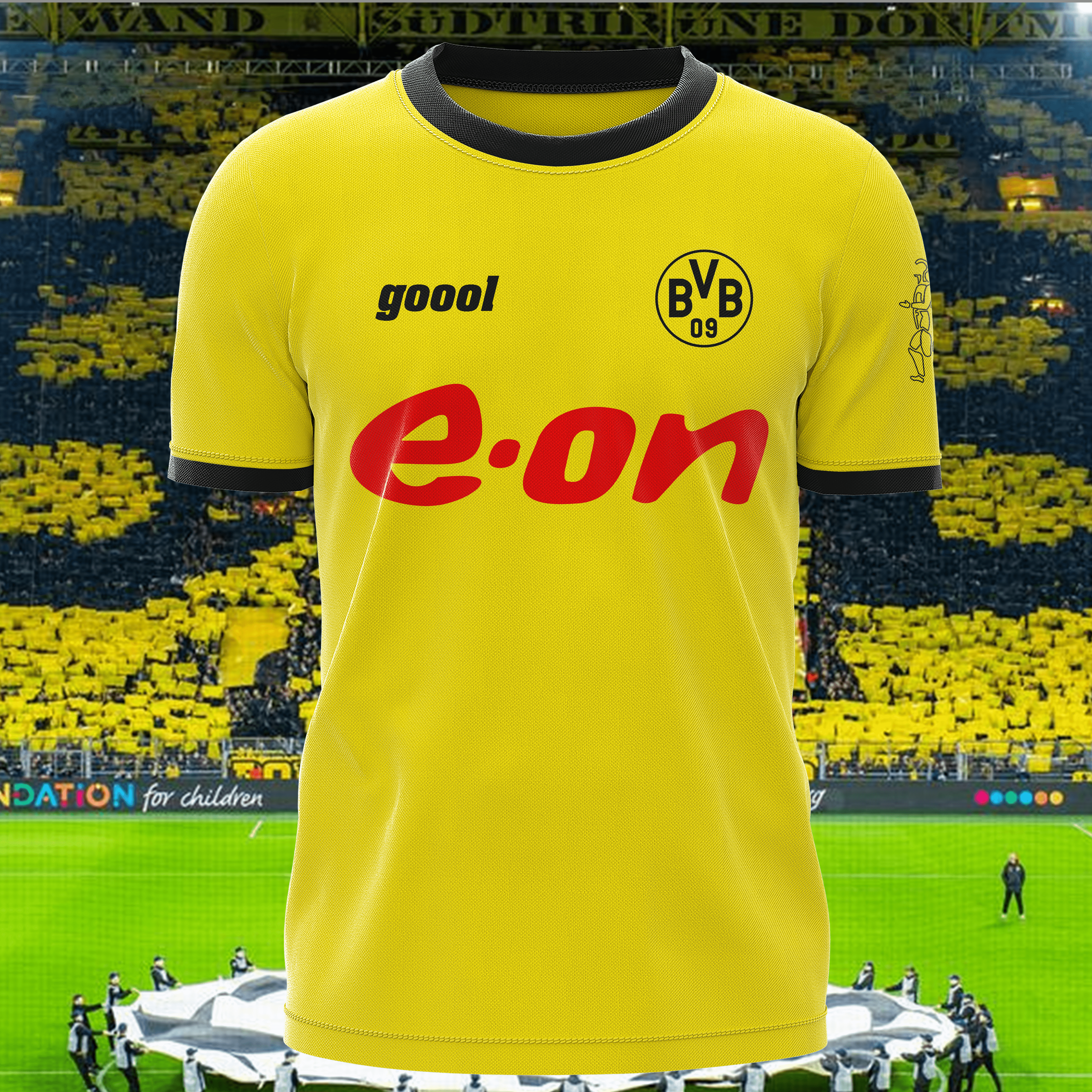 Borussia Dortmund 2003-04 Retro Shirt PT53037