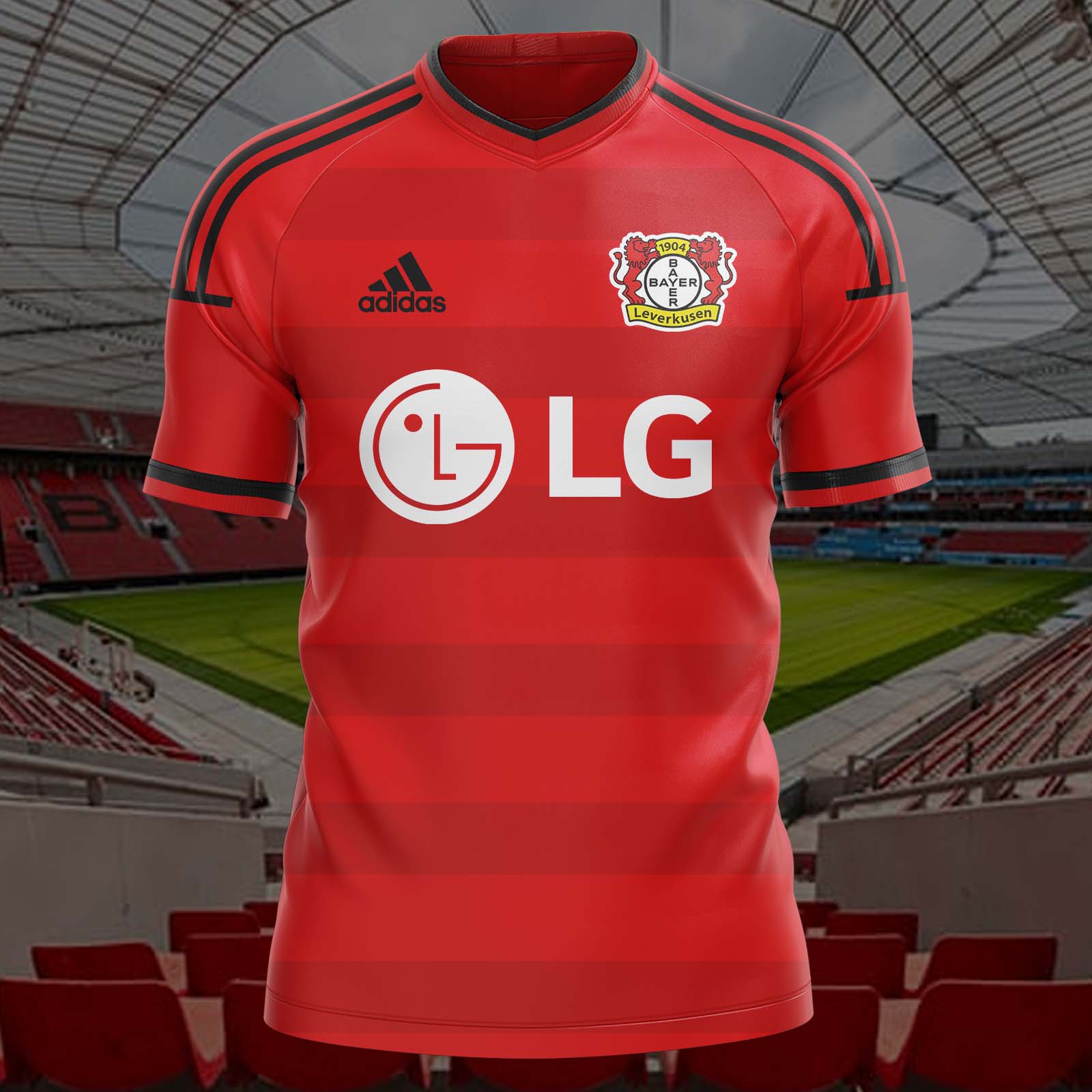 Bayer 04 Leverkusen 2014-2015 Retro Shirt PT54154