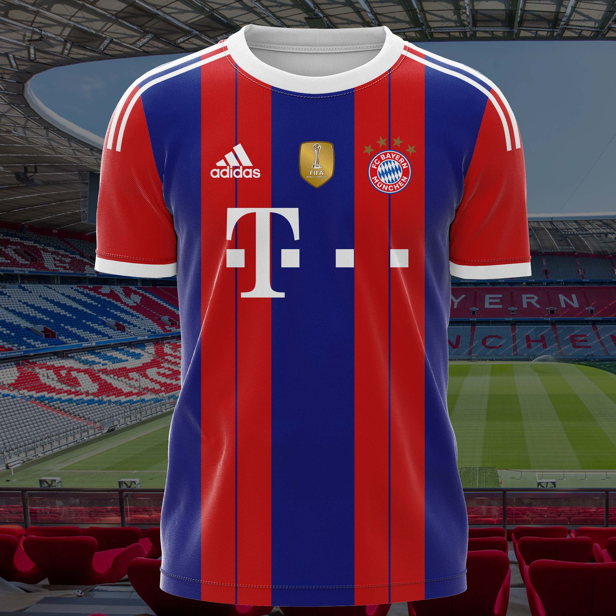 Bayern München 2014-2015 Retro Shirt PT54158
