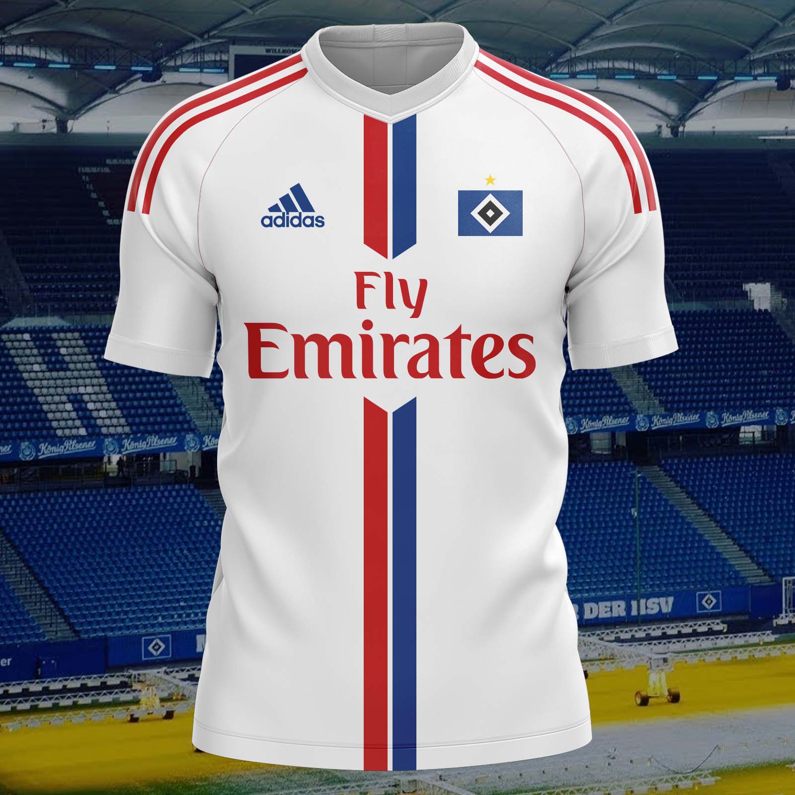 Hamburger SV 2014-2015 Retro Shirt PT54160