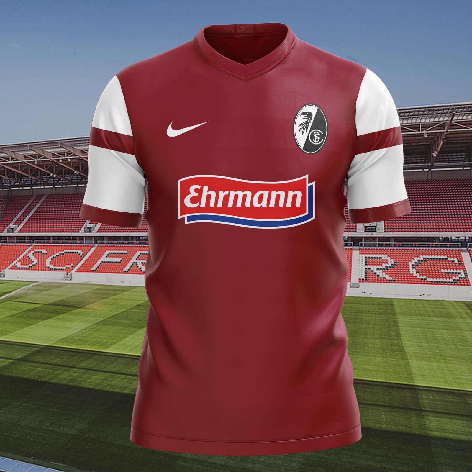 SC Freiburg 2014-2015 Retro Shirt PT54166