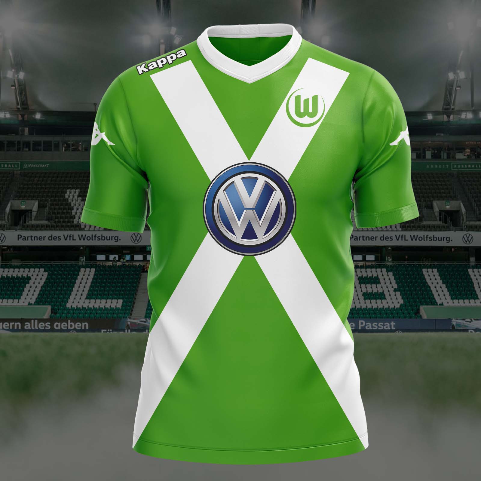 VfL Wolfsburg 2014-2015 Retro Shirt PT54163