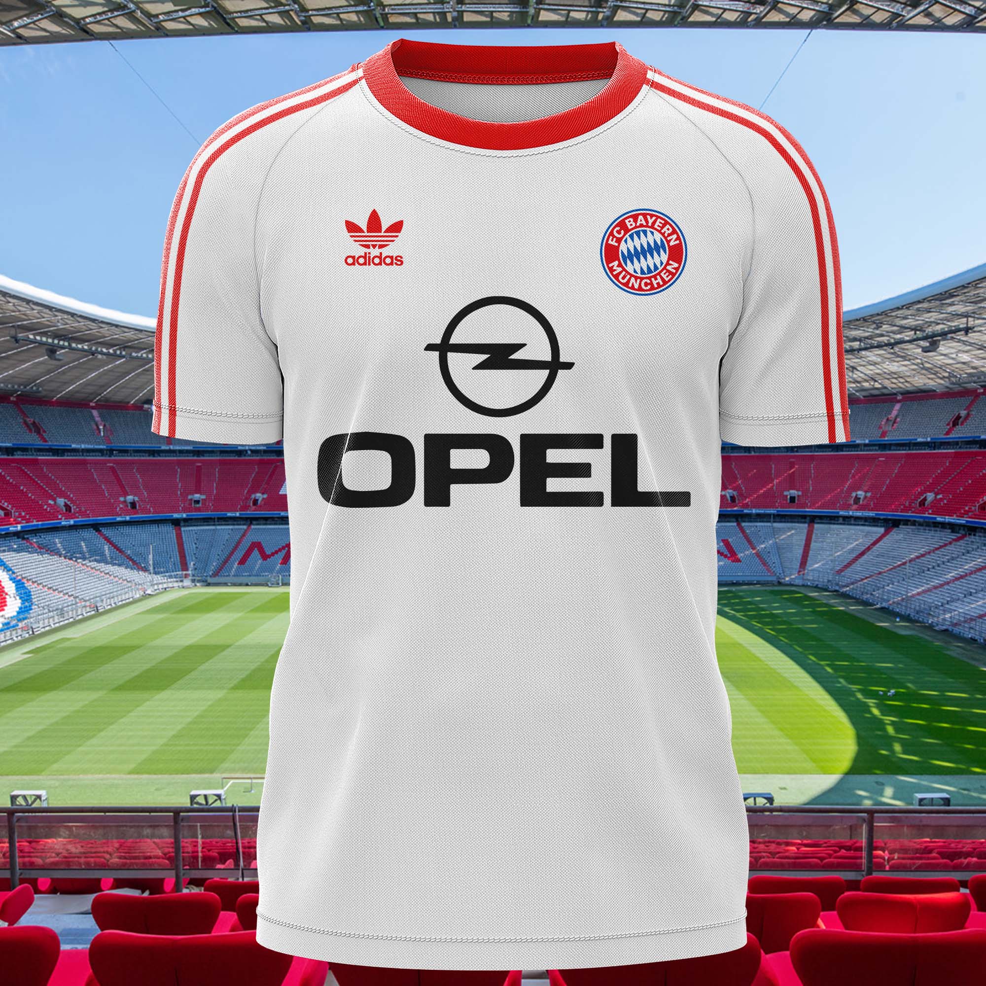 Bayern München 1989-90 Away Retro Shirt PT54317