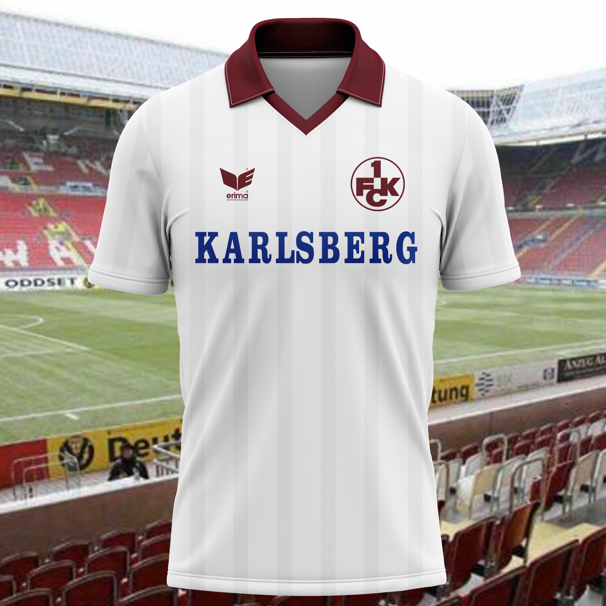 1. FC Kaiserslautern 1985- 1986 Retro Shirt PT50841
