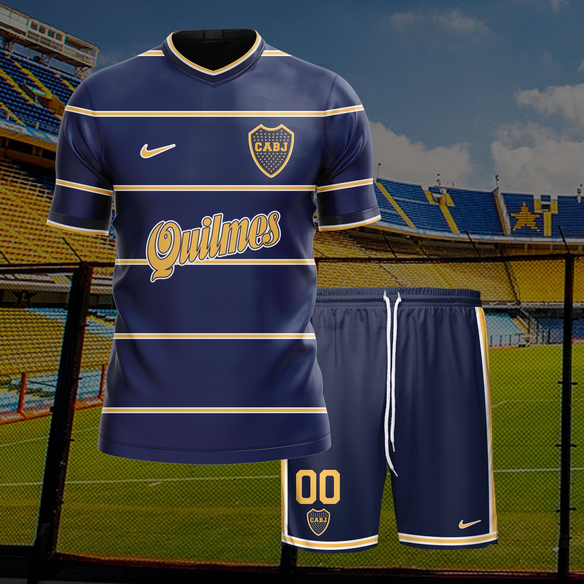 Boca Juniors 1998-99 Copa Mercosur Away PT54684 (Copy)