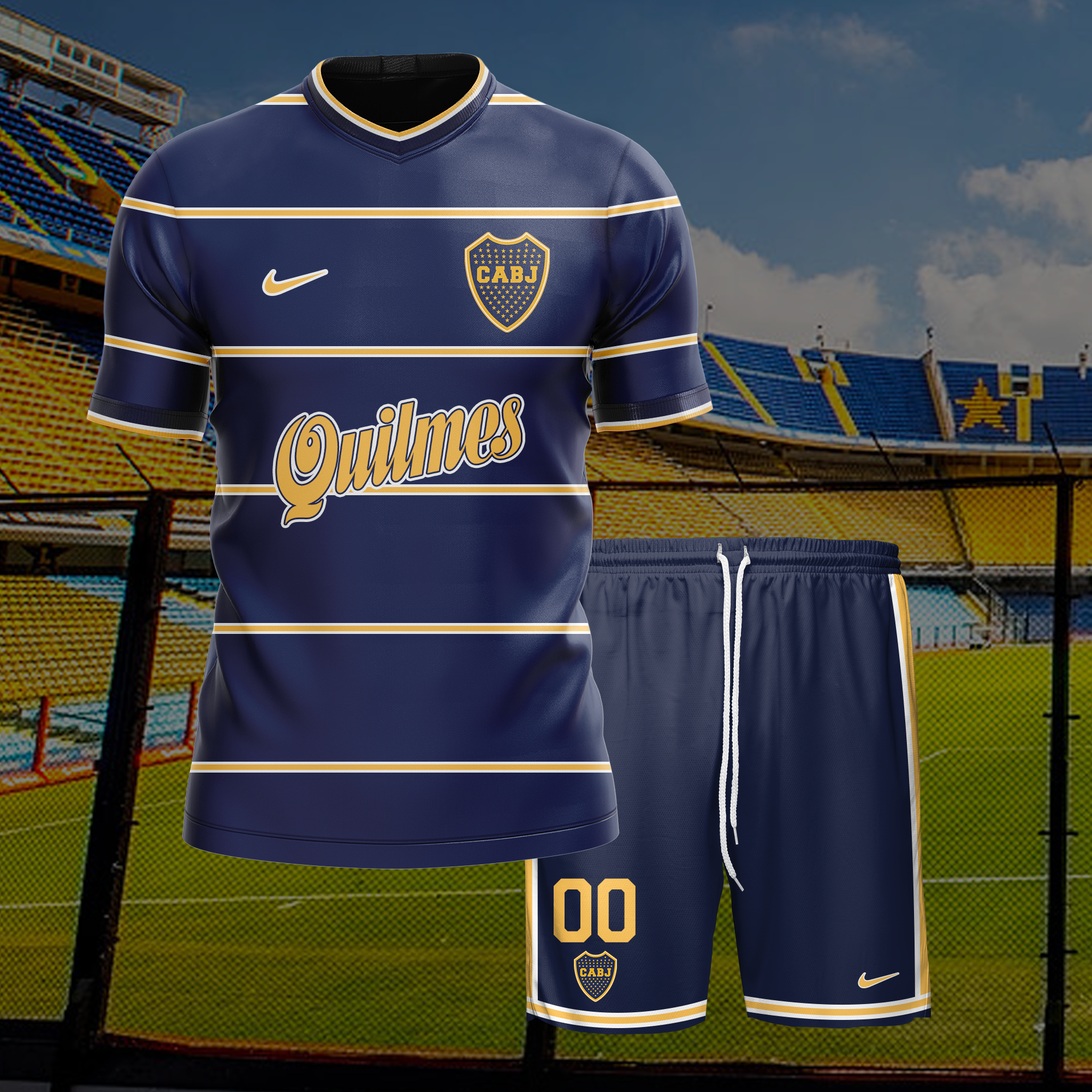 Boca Juniors 1998-99 Copa Mercosur Home PT54685