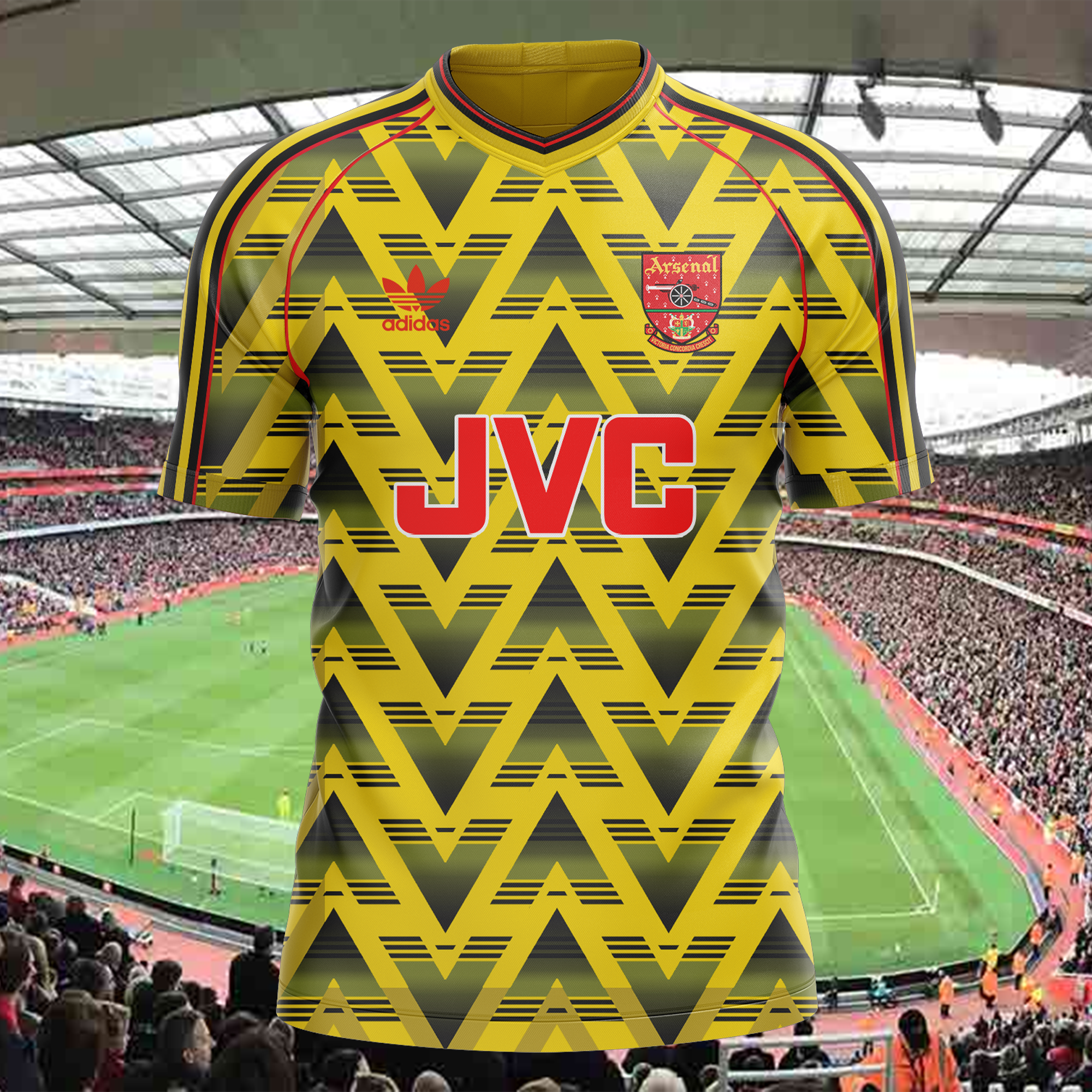 Arsenal FC 1992- 1993 Away Retro Shirt PT54693