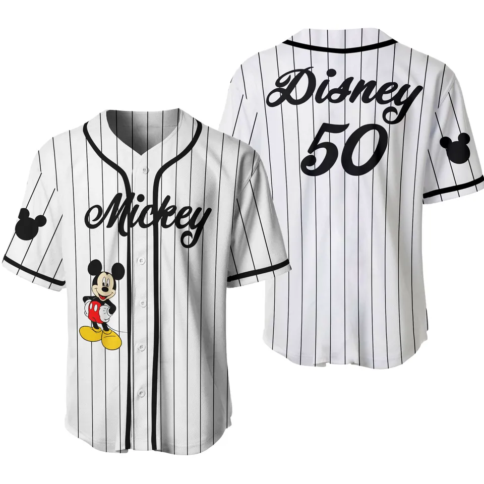 Mickey Black Baseball Jersey