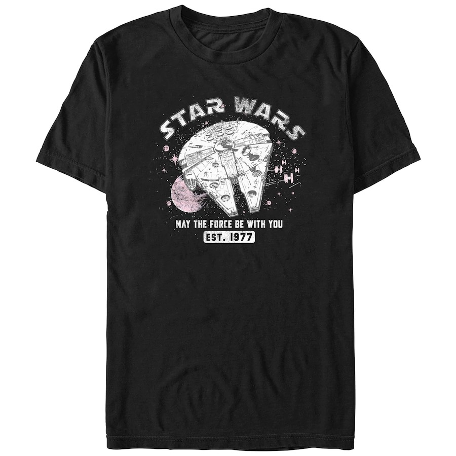 Star Wars Mad Engine Falcon Force Graphic T-Shirt - Black PT54844