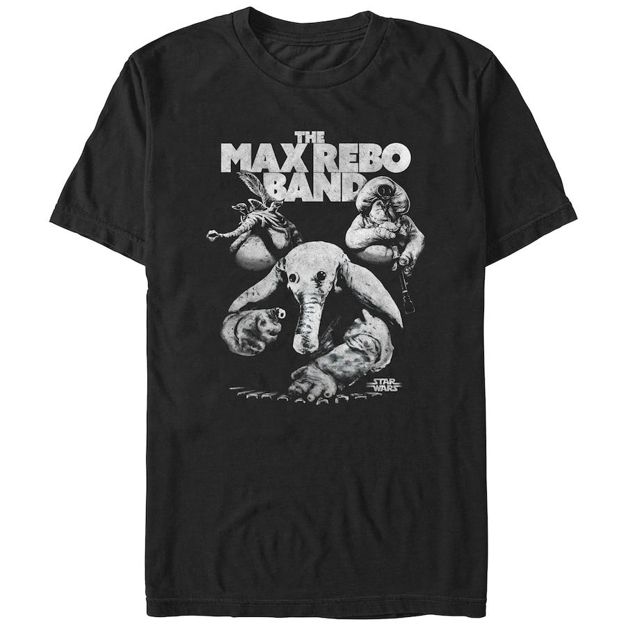 Star Wars Mad Engine The Max Rebo Band Graphic T-Shirt - Black PT54857