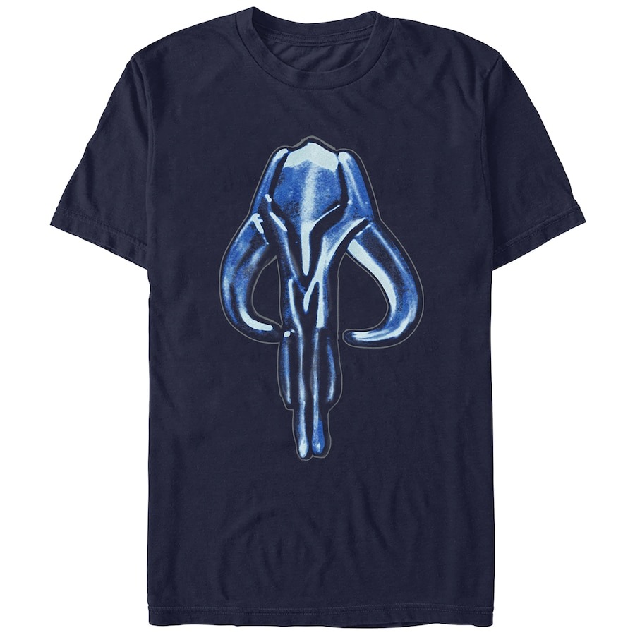The Mandalorian Mad Engine Over & Done Graphic T-Shirt - Navy PT54865