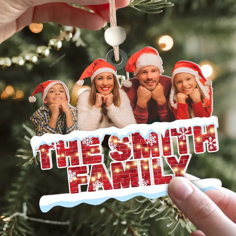 Personalized Photo Acrylic Ornament