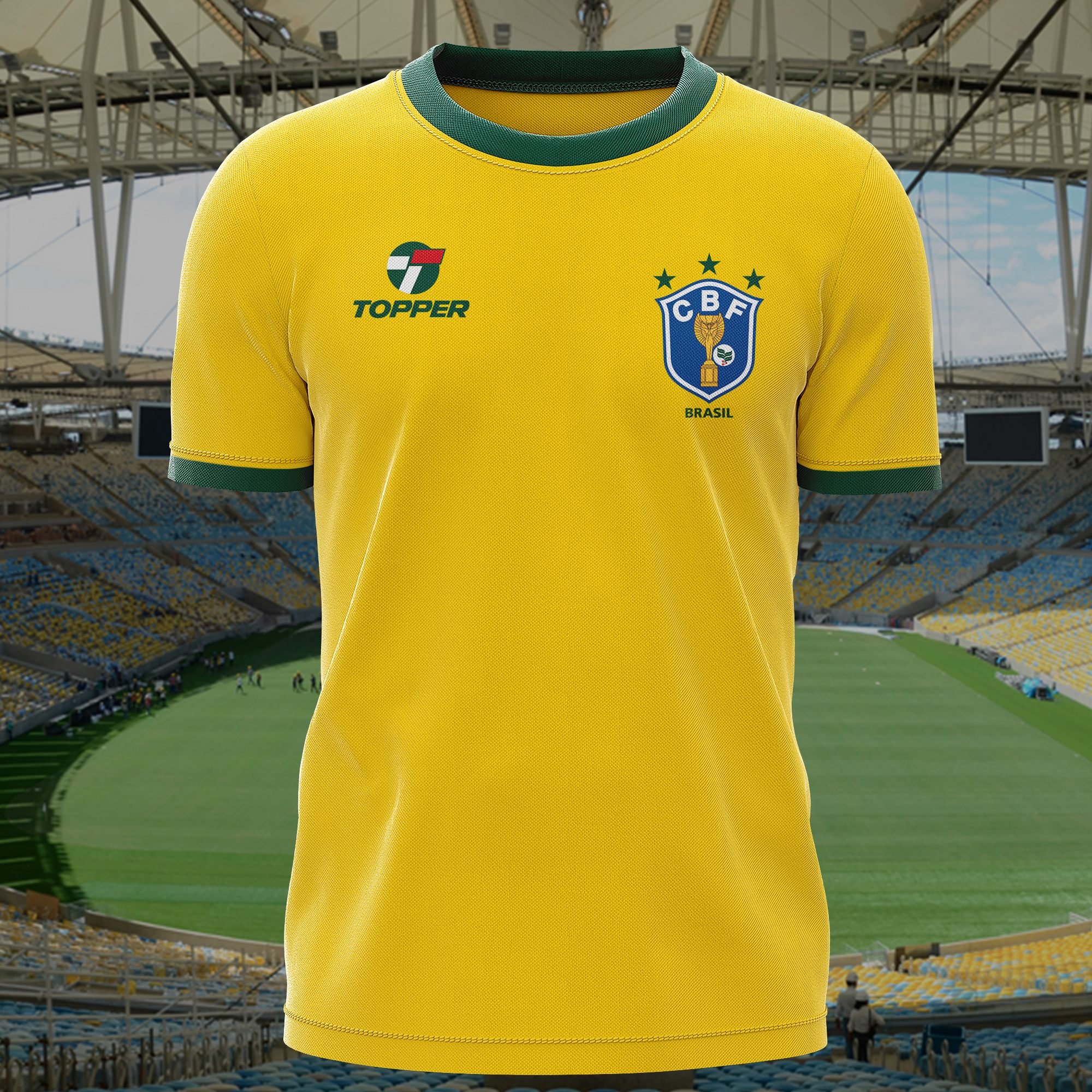 Brazil 1986 Retro Shirt PT50618