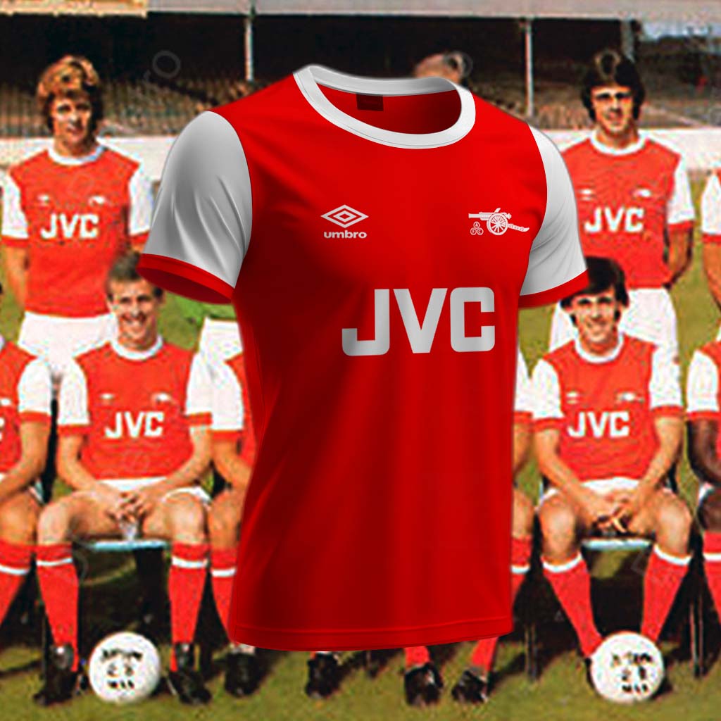 Arsenal FC 1981-82 Home Kit PT56274