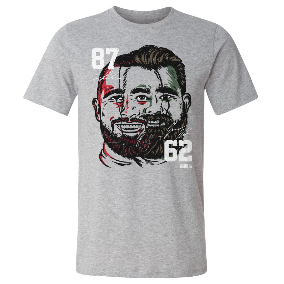 Jason Kelce & Travis Kelce Face Shirt PT54979