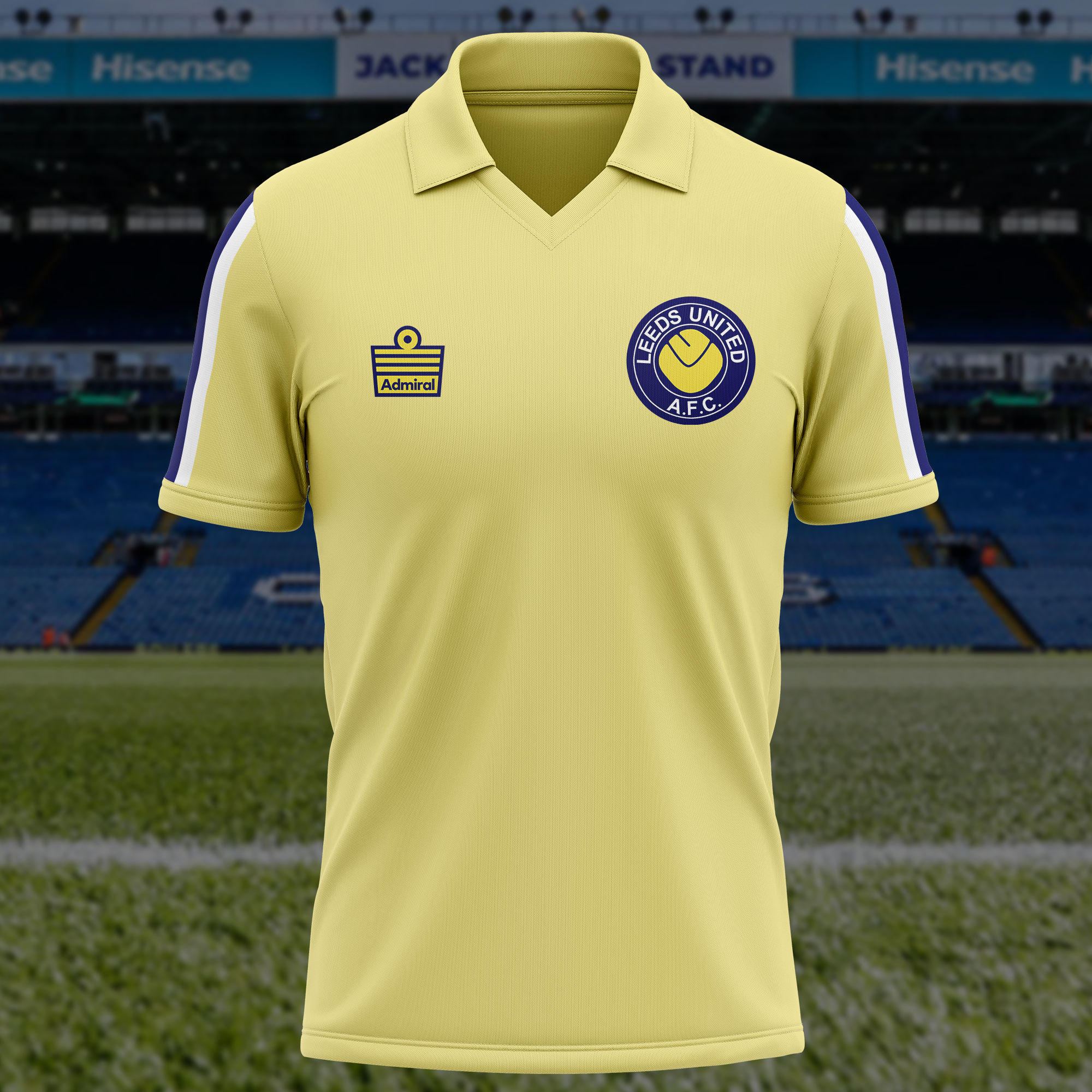 Leeds United 1979-80 Away Retro Shirt PT