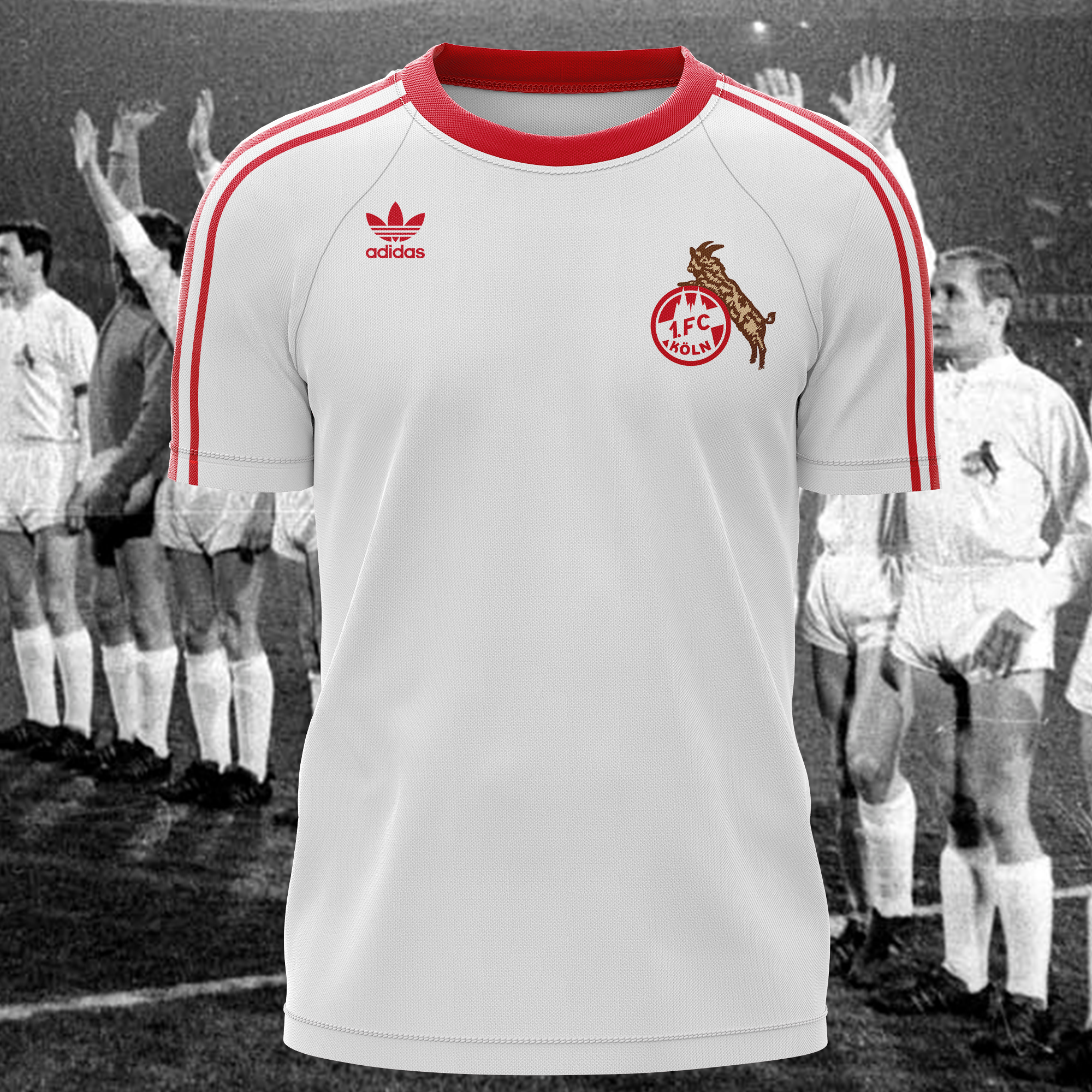 1. FC Köln 1977-78 Retro Shirt PT51561