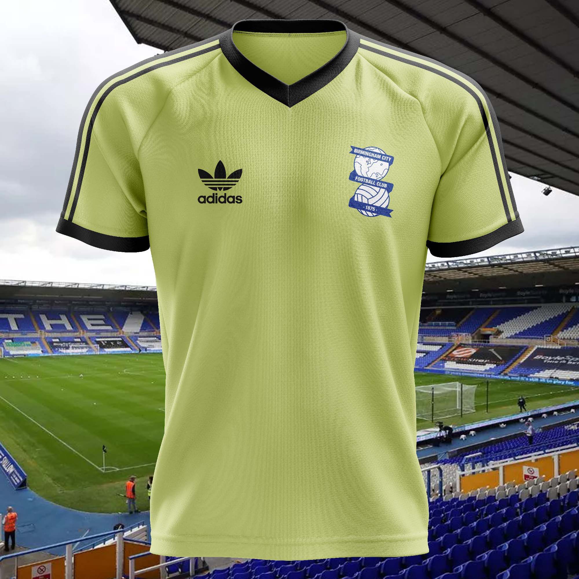 Birmingham City 1981-82 Away Kit Retro Shirt PT56306