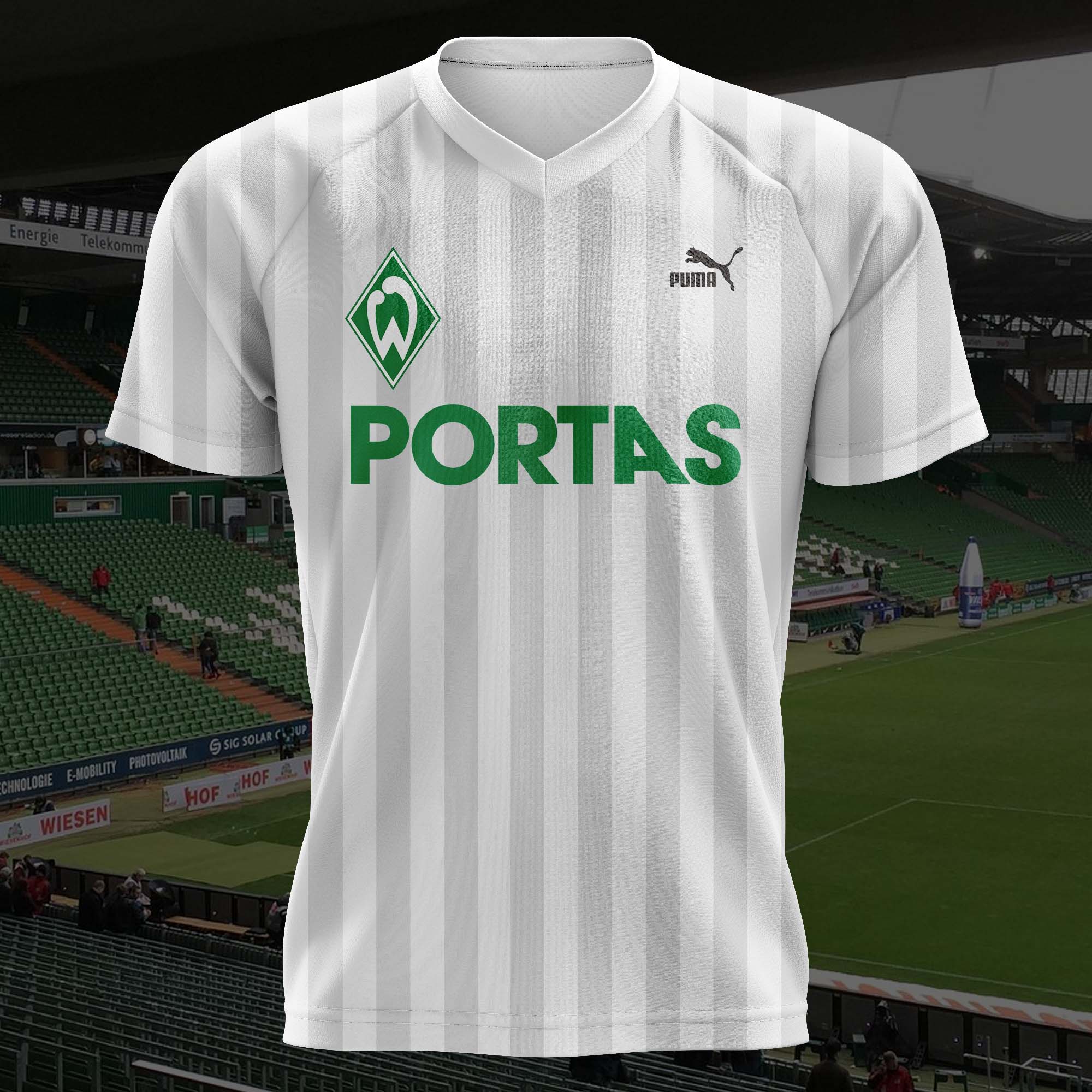 Werder Bremen 1991-92 Home Retro Shirt PT56627