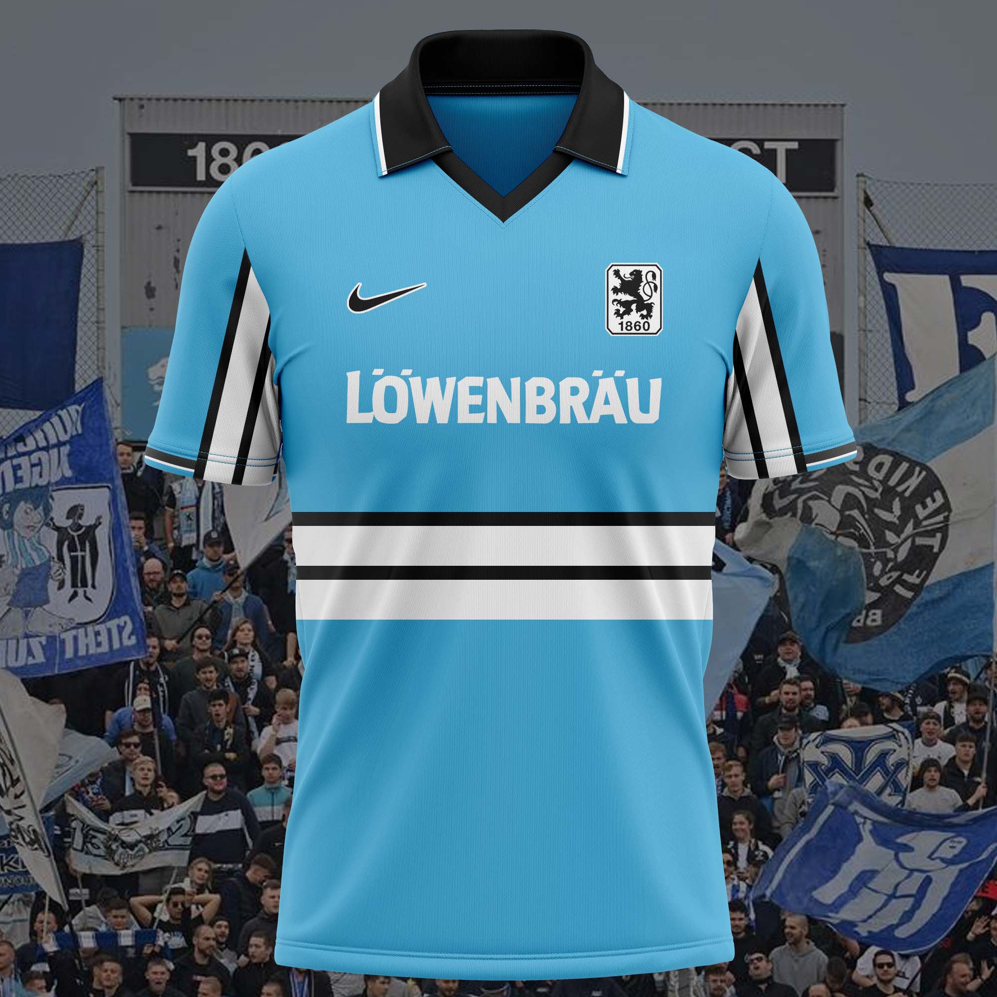 TSV 1860 München 1997-98 Home Retro Shirt PT56645