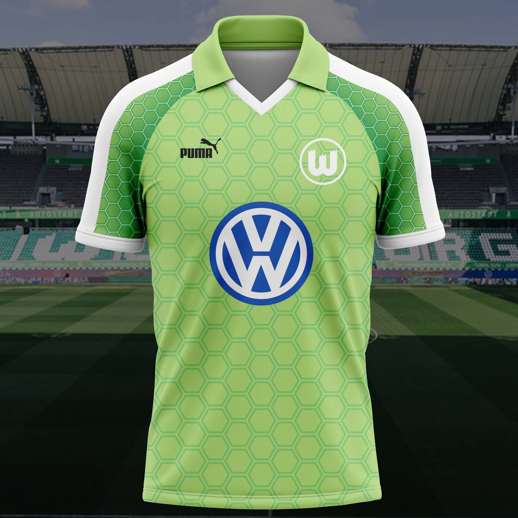 VfL Wolfsburg 1997-98 Home Retro Shirt PT56648