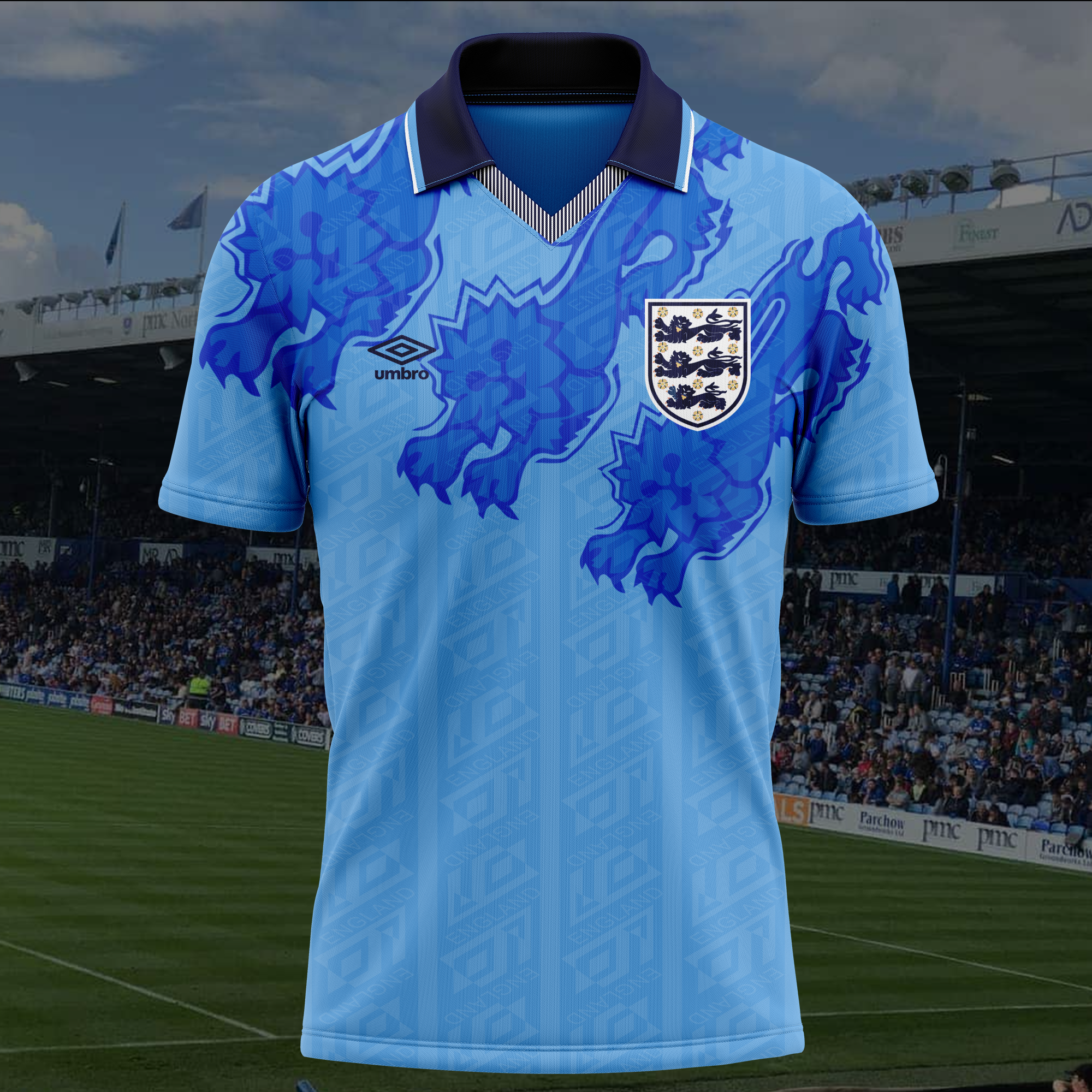 England 1992 Third Retro Shirt PT56961