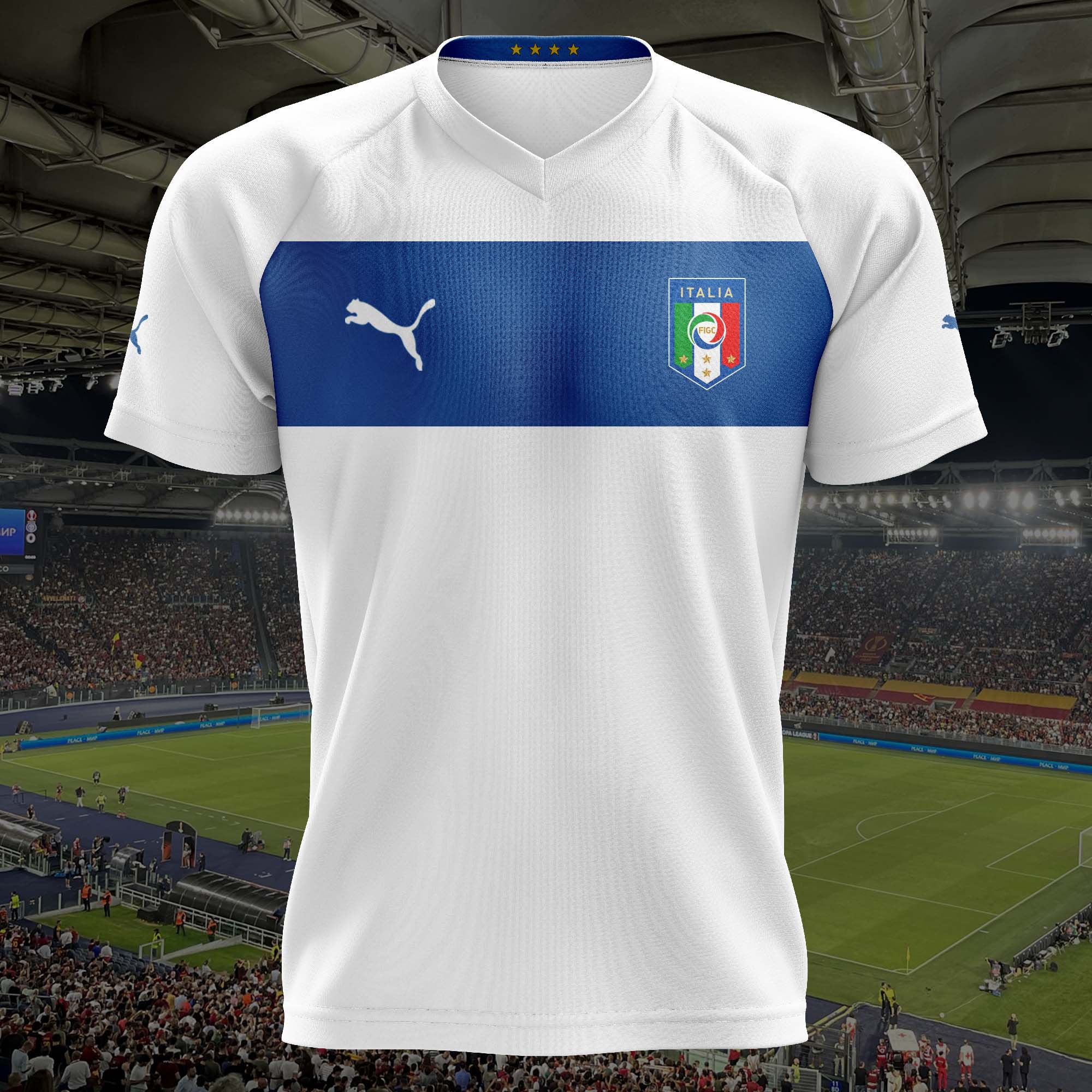 Italy 2012 Away Kit Retro Shirt PT57042