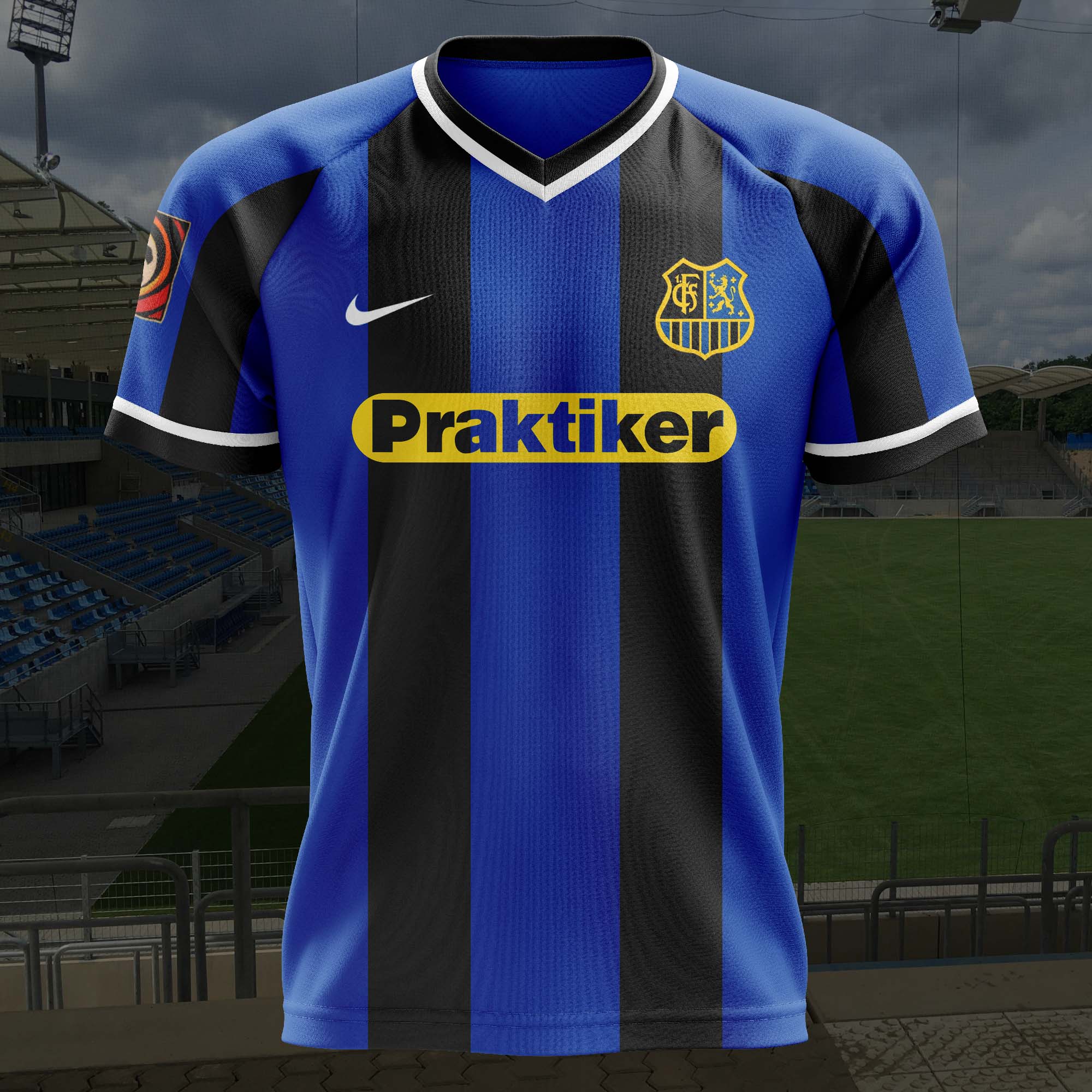 1. FC SaarbrÃ¼cken  2000-01 Home Kit Retro Shirt PT57062