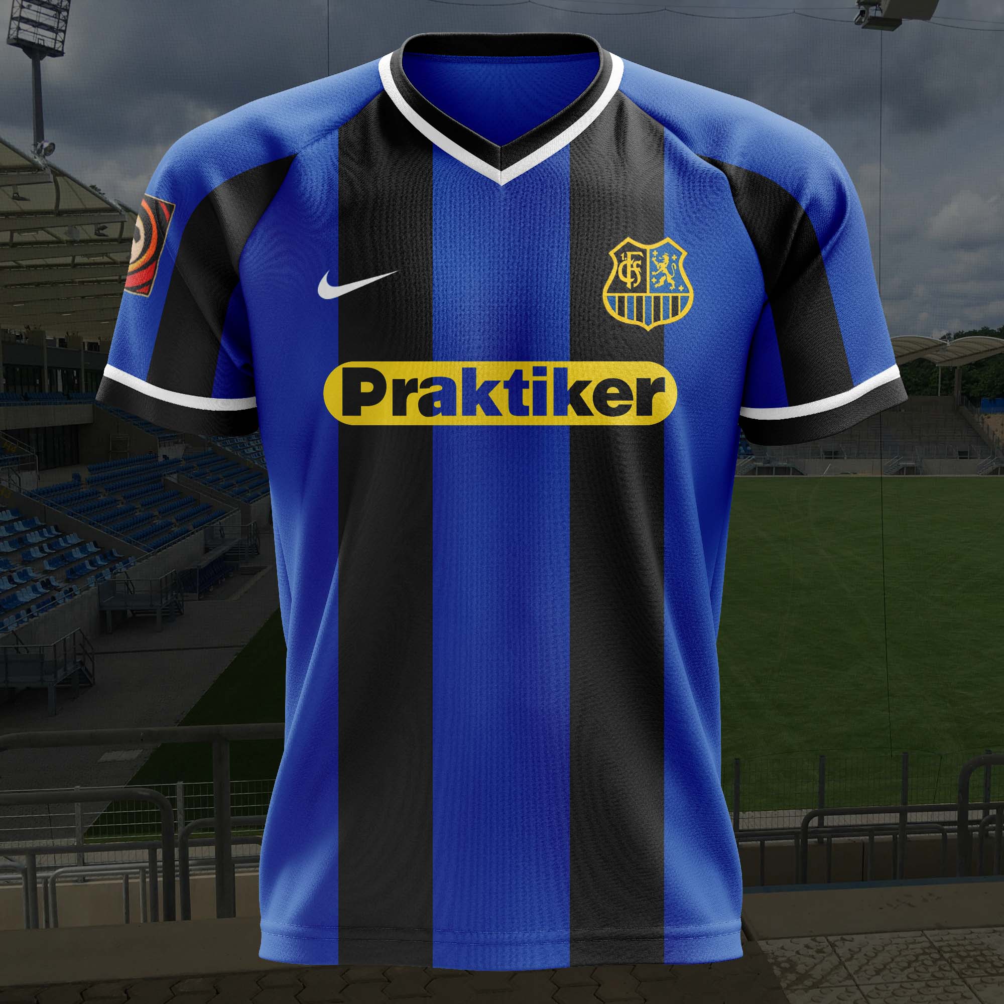 1. Fc Saarbrücken Saarbrucken 2000-01 Home Kit Retro Shirt PT57062