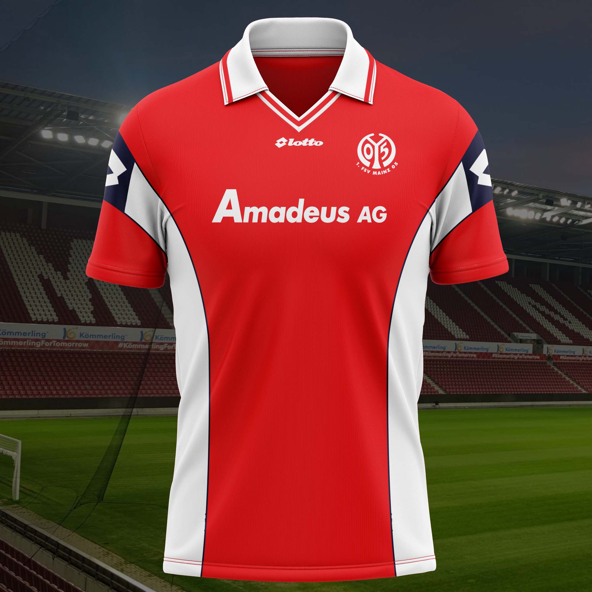 1. FSV Mainz 05  2000-01 Home Kit Retro Shirt PT57063