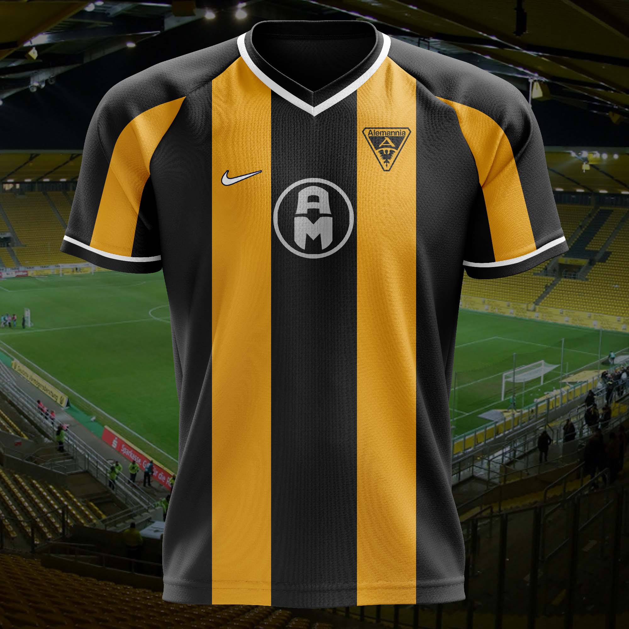 Alemannia Aachen  2000-01 Home Kit Retro Shirt PT57064