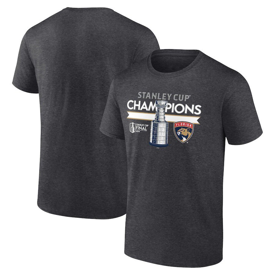 Florida Panthers 2024 Stanley Cup Champions Locker Room Big & Tall T-Shirt PT57174