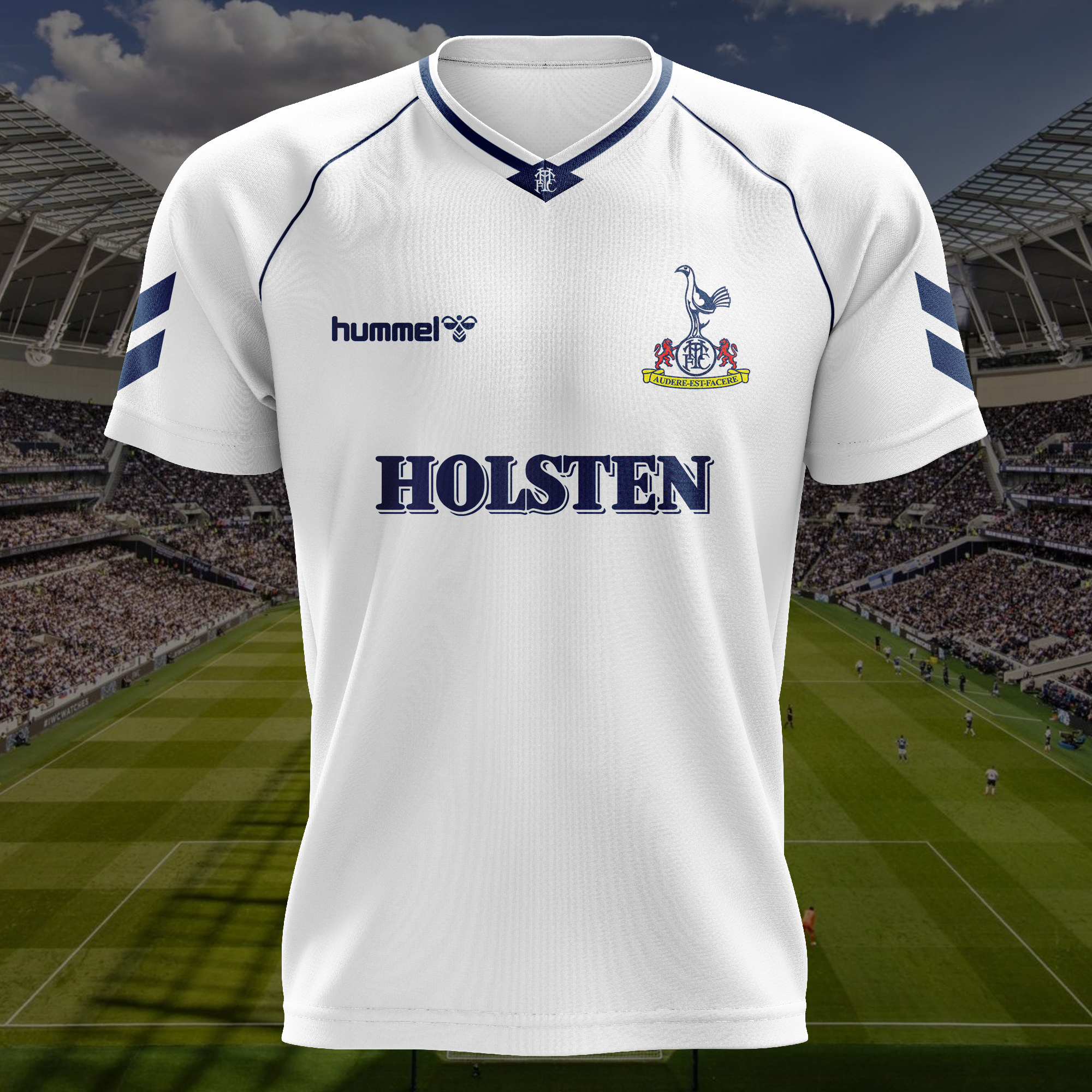 Tottenham Hotspur 1990-91 Home Kit Retro Shirt PT57205