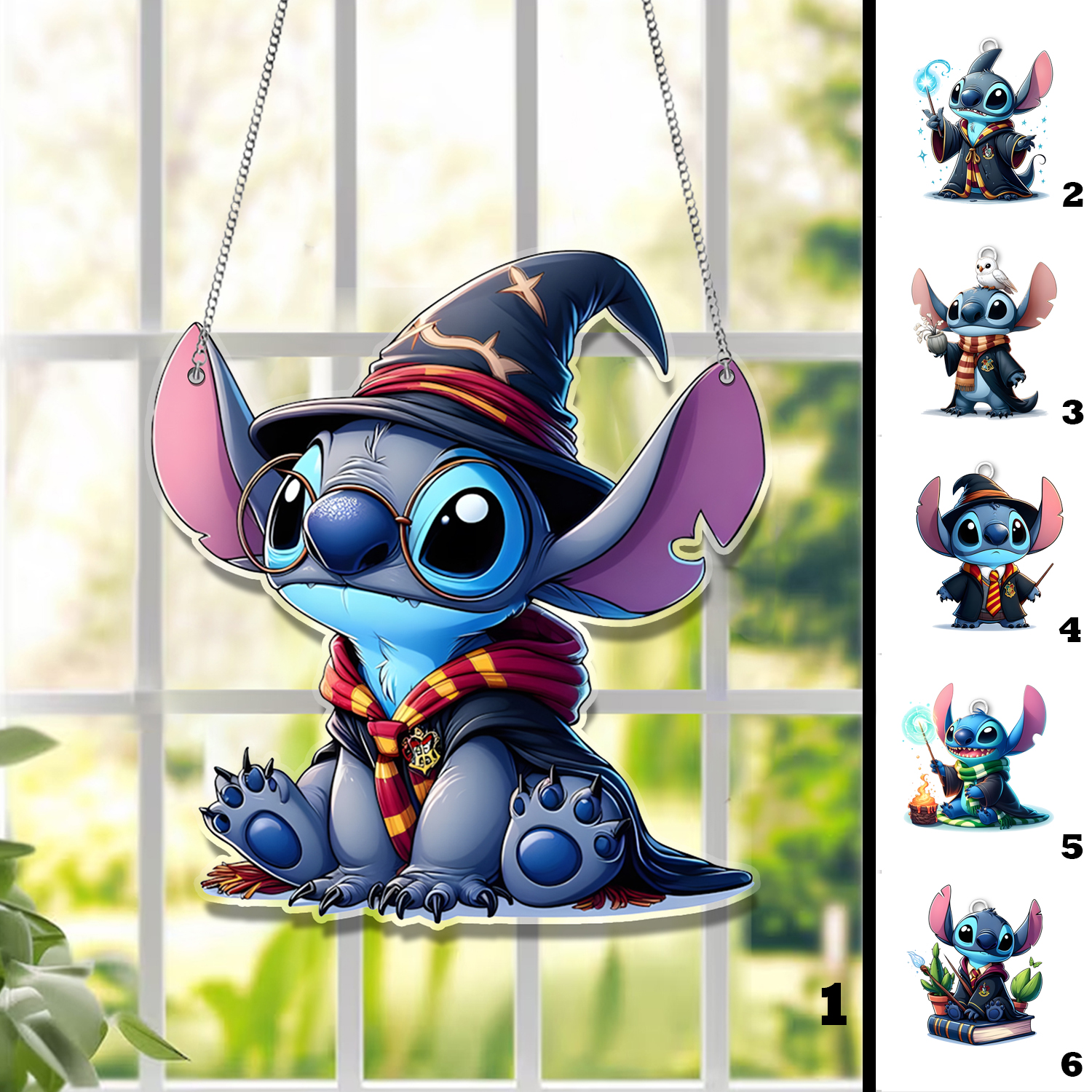 Stitch Disney Potter Magic Acrylic Window