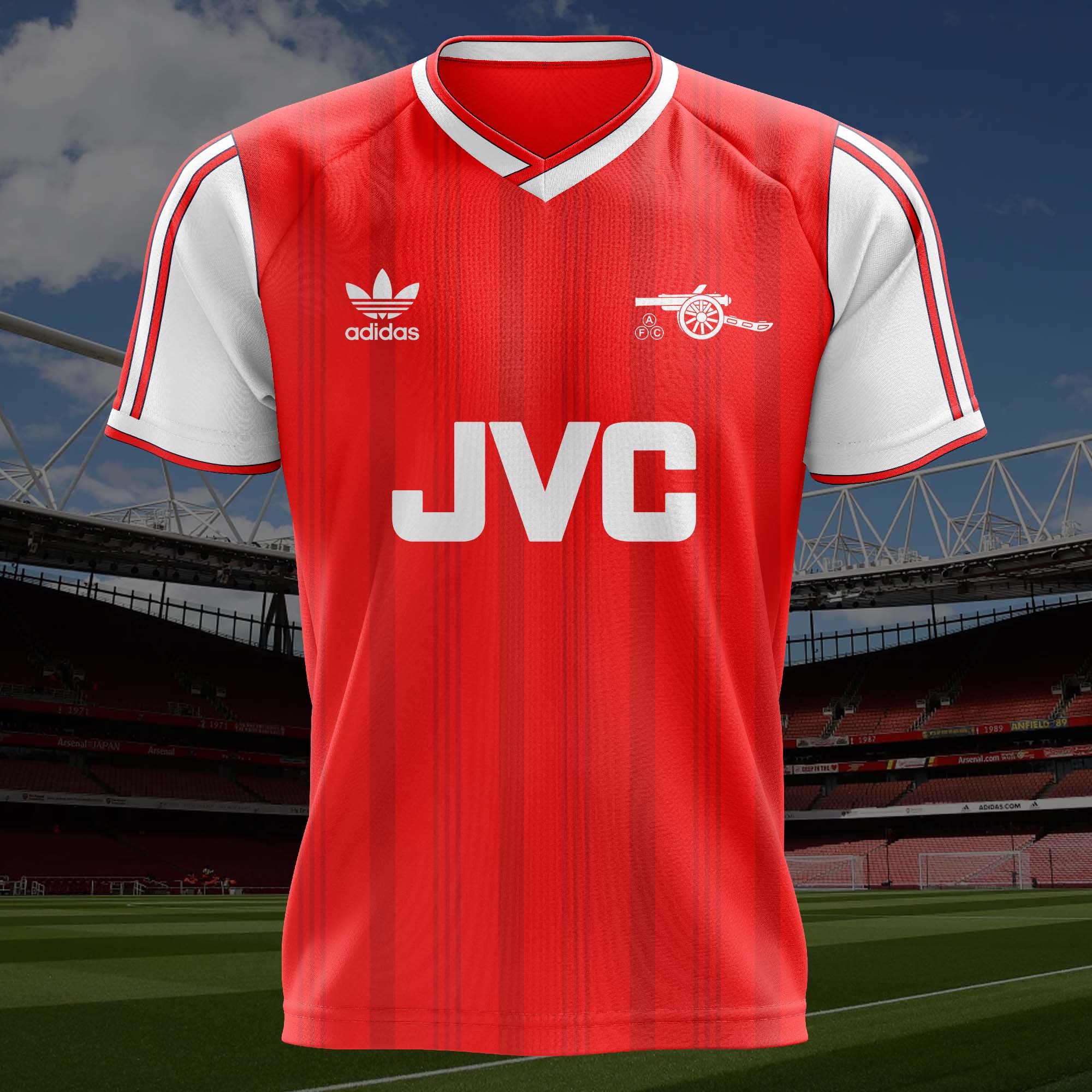 Arsenal FC 1986-87 Home Kit Retro Shirt PT57219
