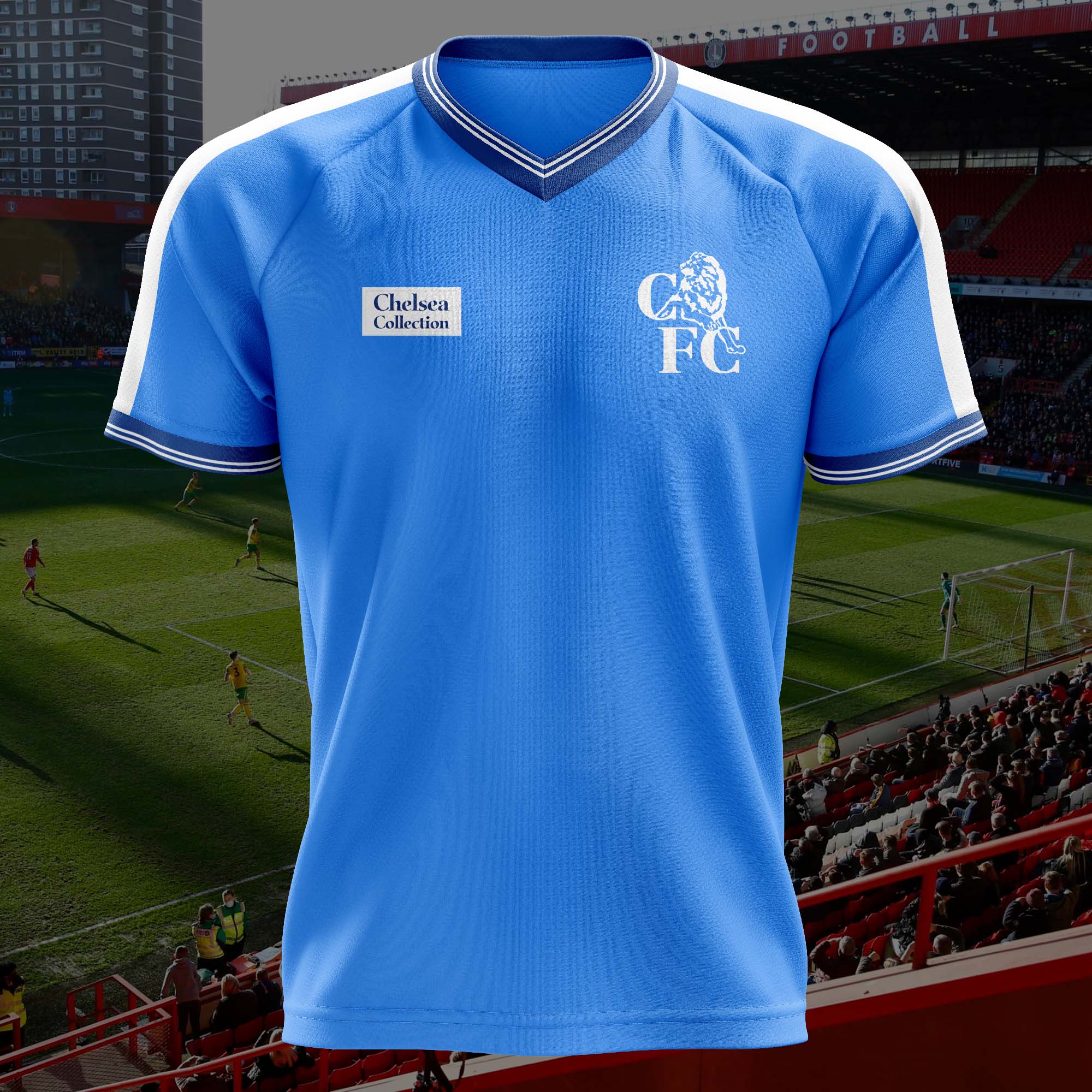 Chelsea FC 1986-87 Home Kit Retro Shirt PT57222
