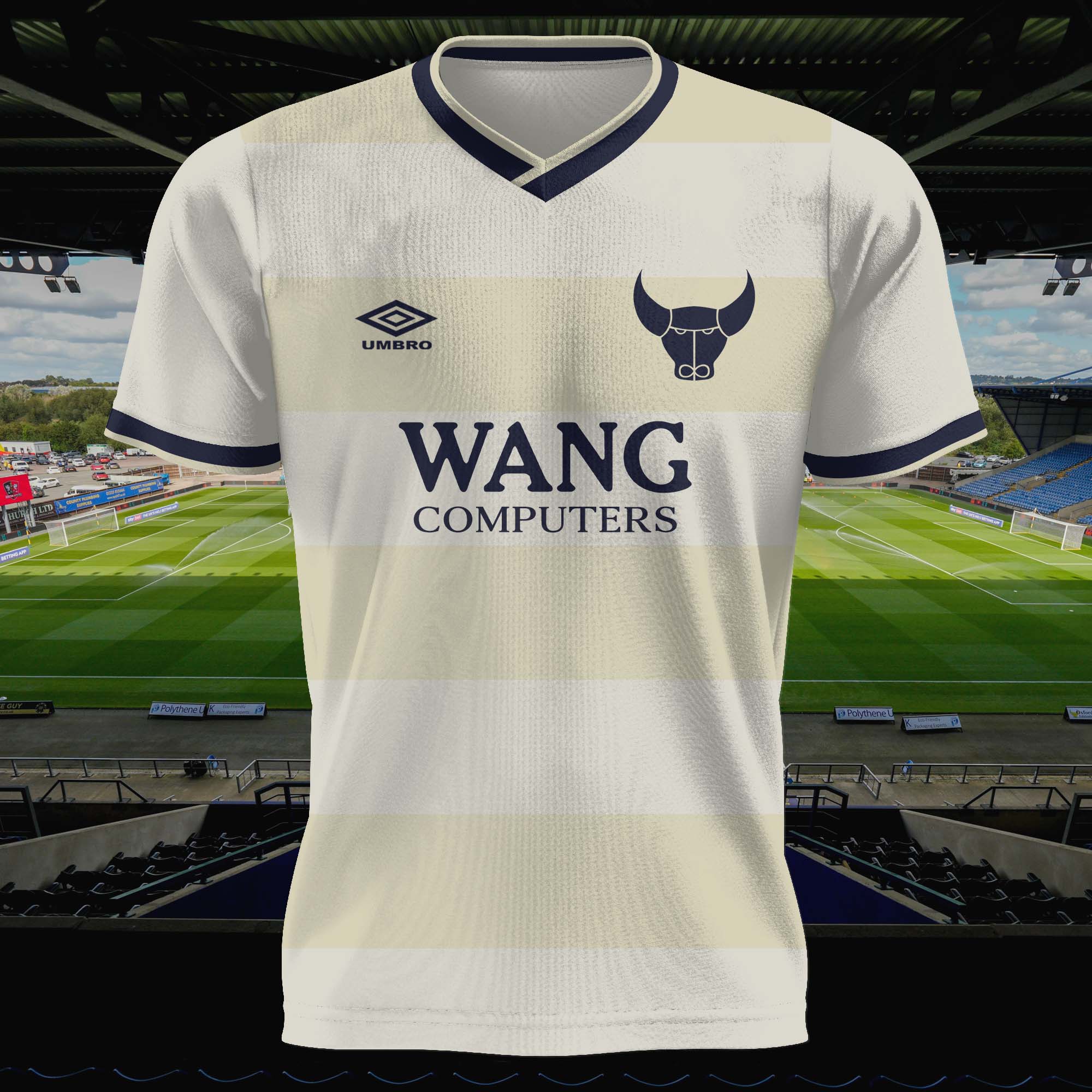 Oxford United 1986-87 Home Kit Retro Shirt PT57233