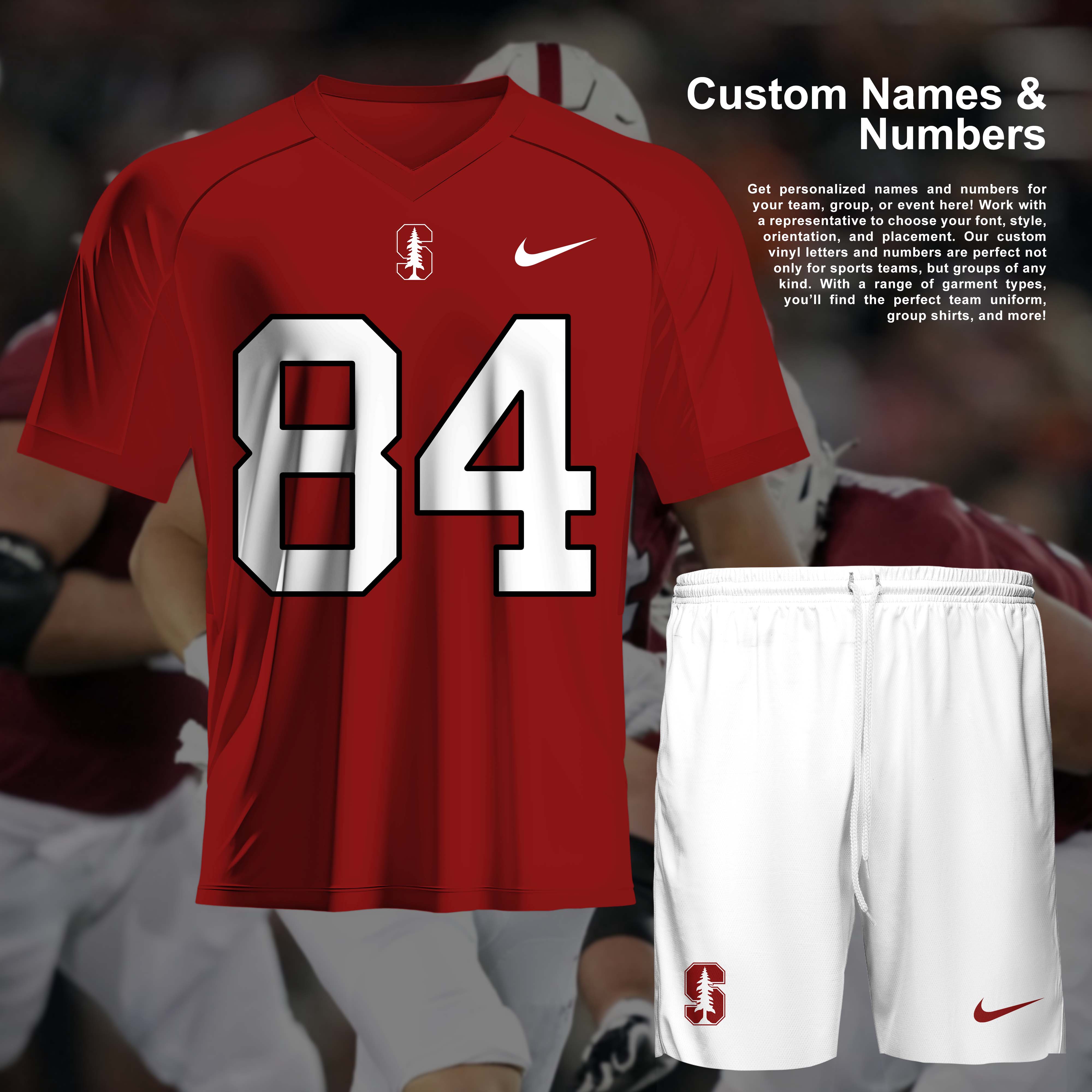 Stanford Cardinal NCAA Team Short T-Shirt PT57215