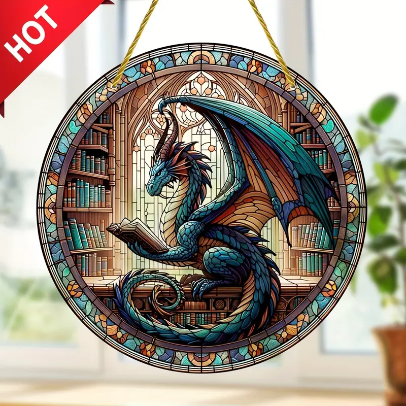 Magic Dragon Dnd Acrylic Window