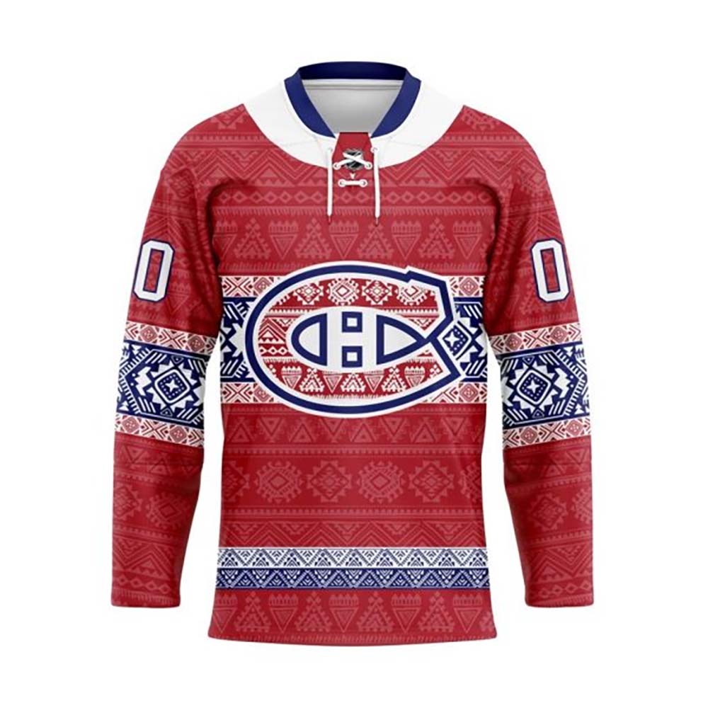 Montreal Canadiens Personalized NHL Jersey Style Hoodie PT56935